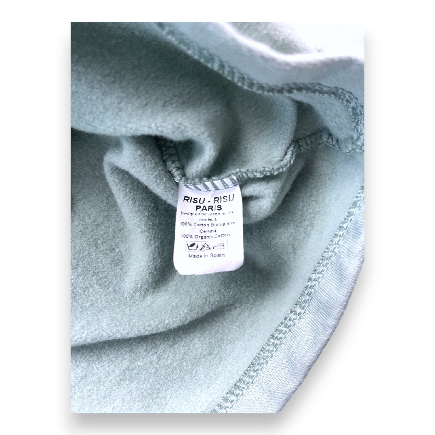 RISU RISU - Cache coeur vert - 10 ans