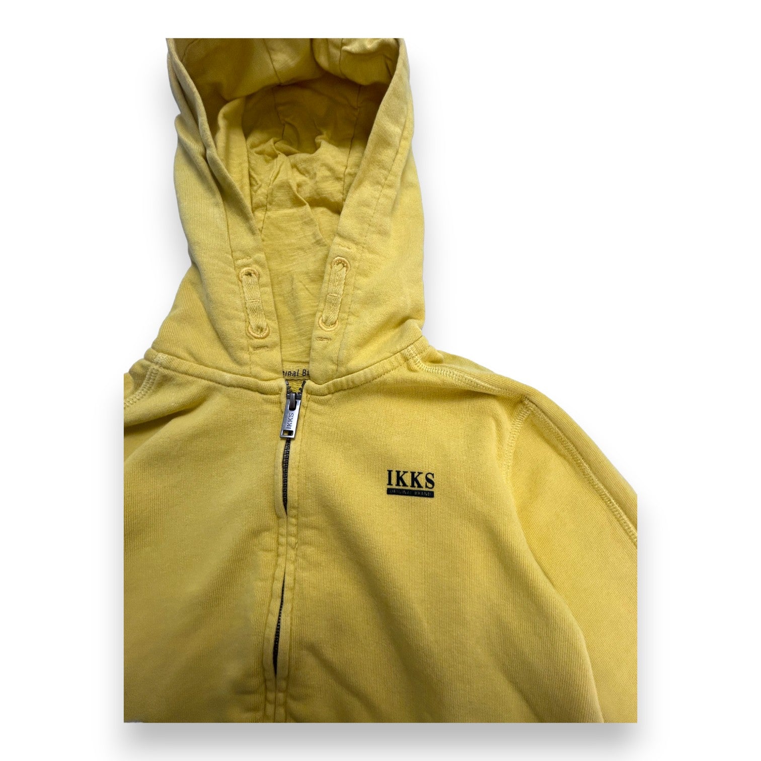 IKKS - Veste jaune à zip - 6 ans