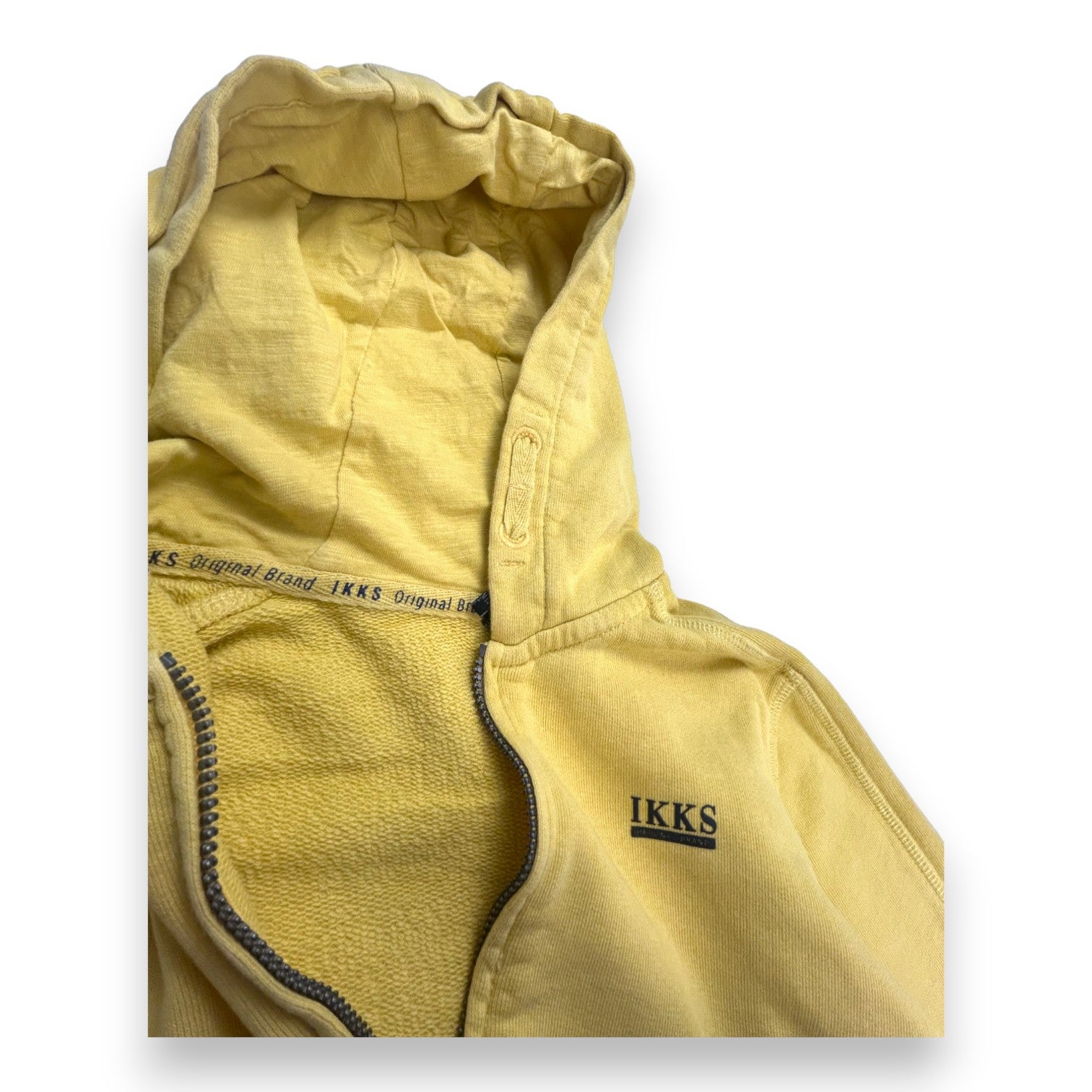 IKKS - Veste jaune à zip - 6 ans