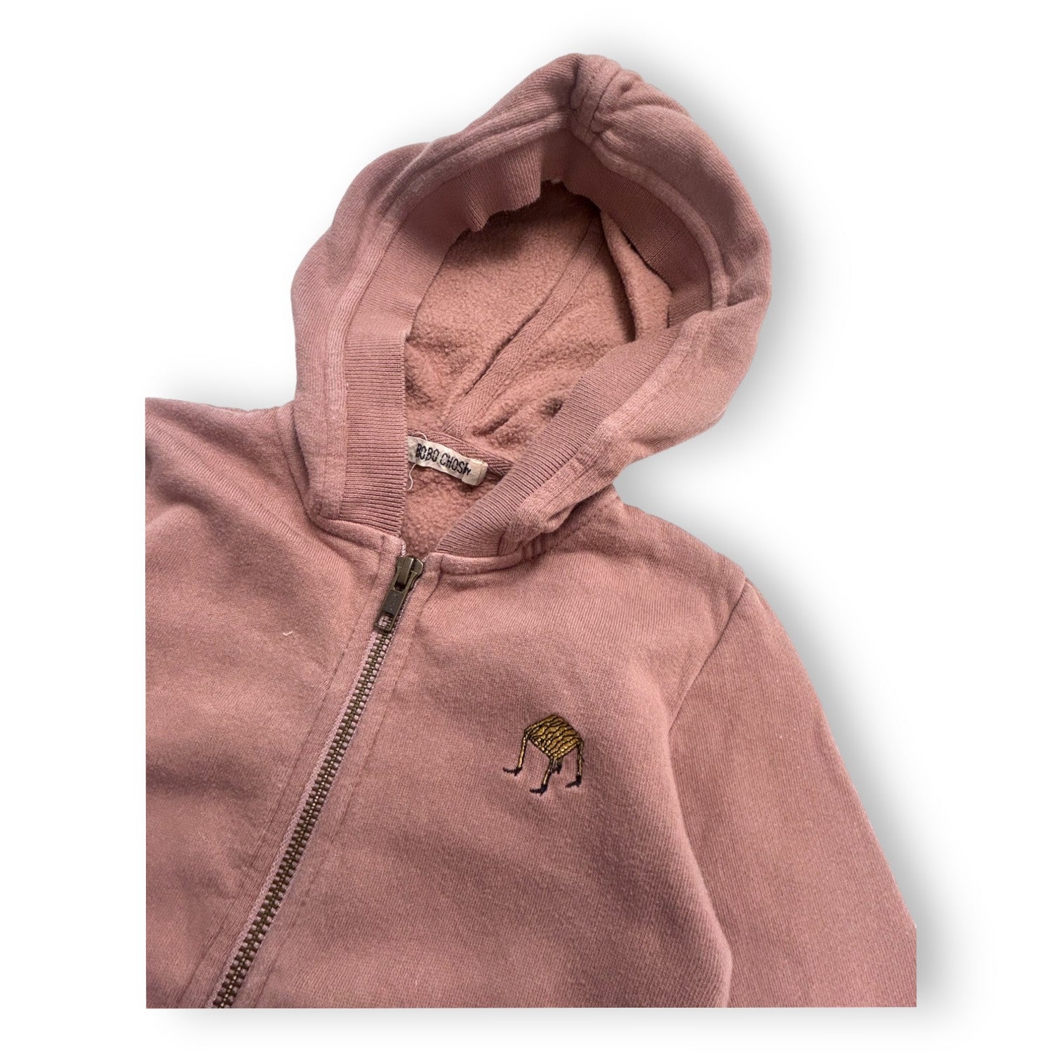 BOBO CHOSES - Veste marron à zip - 3 ans