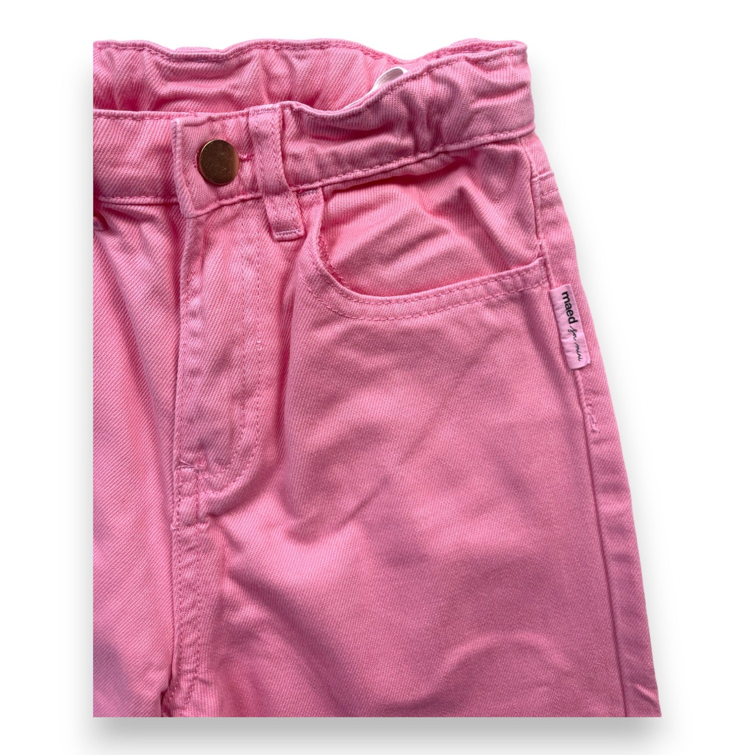 MAED FOR MINI - Rosa gerade Jeans - 8 Jahre