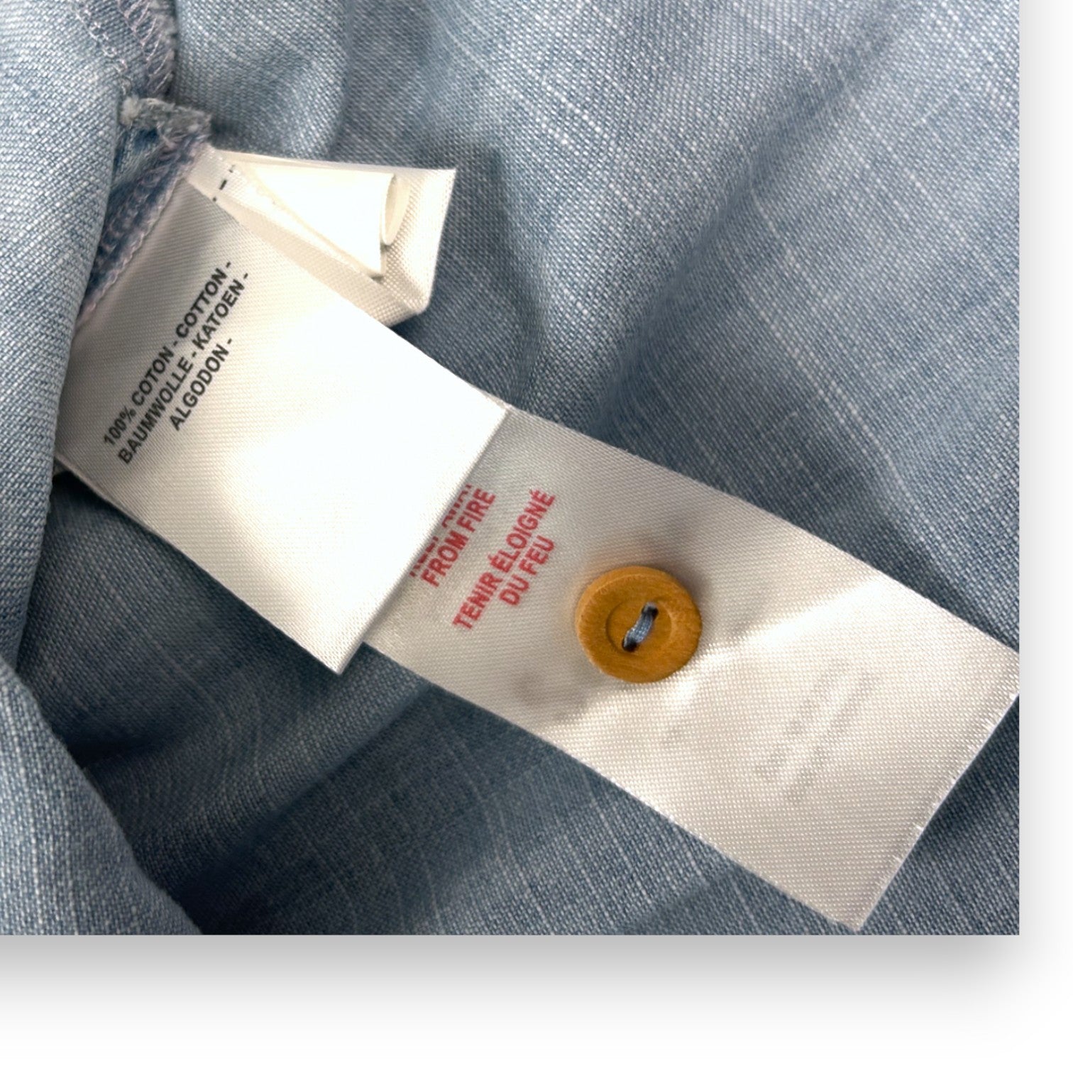 CYRILLUS - Langärmliges Jeanskleid - 4 Jahre