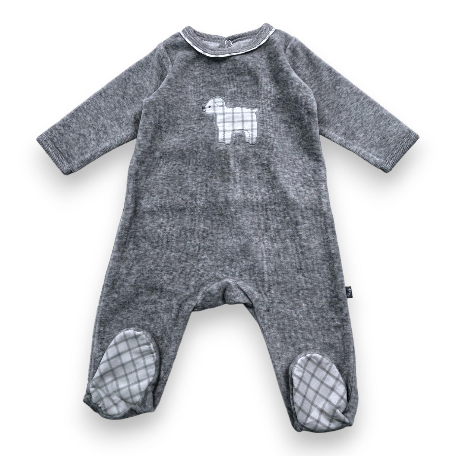 JACADI - Pyjama gris - 3 mois
