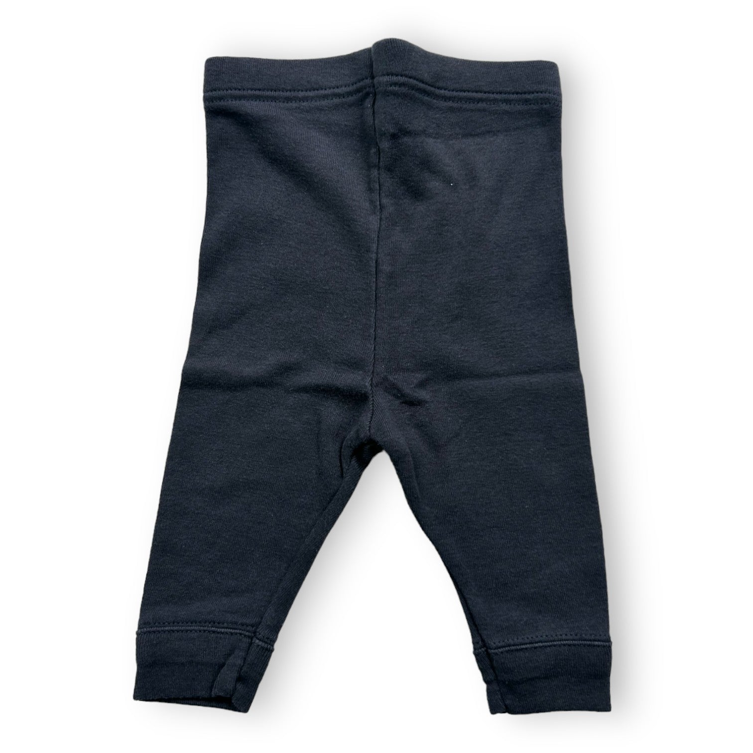 PETIT BATEAU - 2-teiliges schlichtes schwarzes Set - 1 Monat