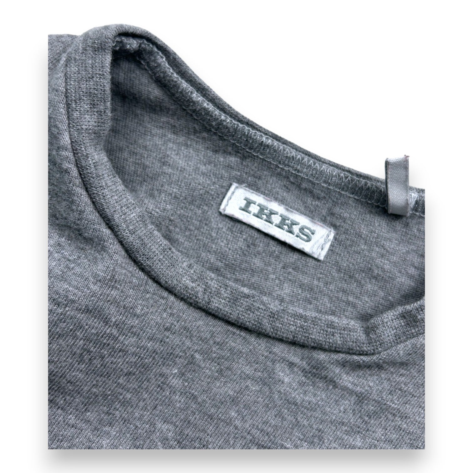 IKKS - T-shirt manches longues gris imprimé alpaga - 2 ans