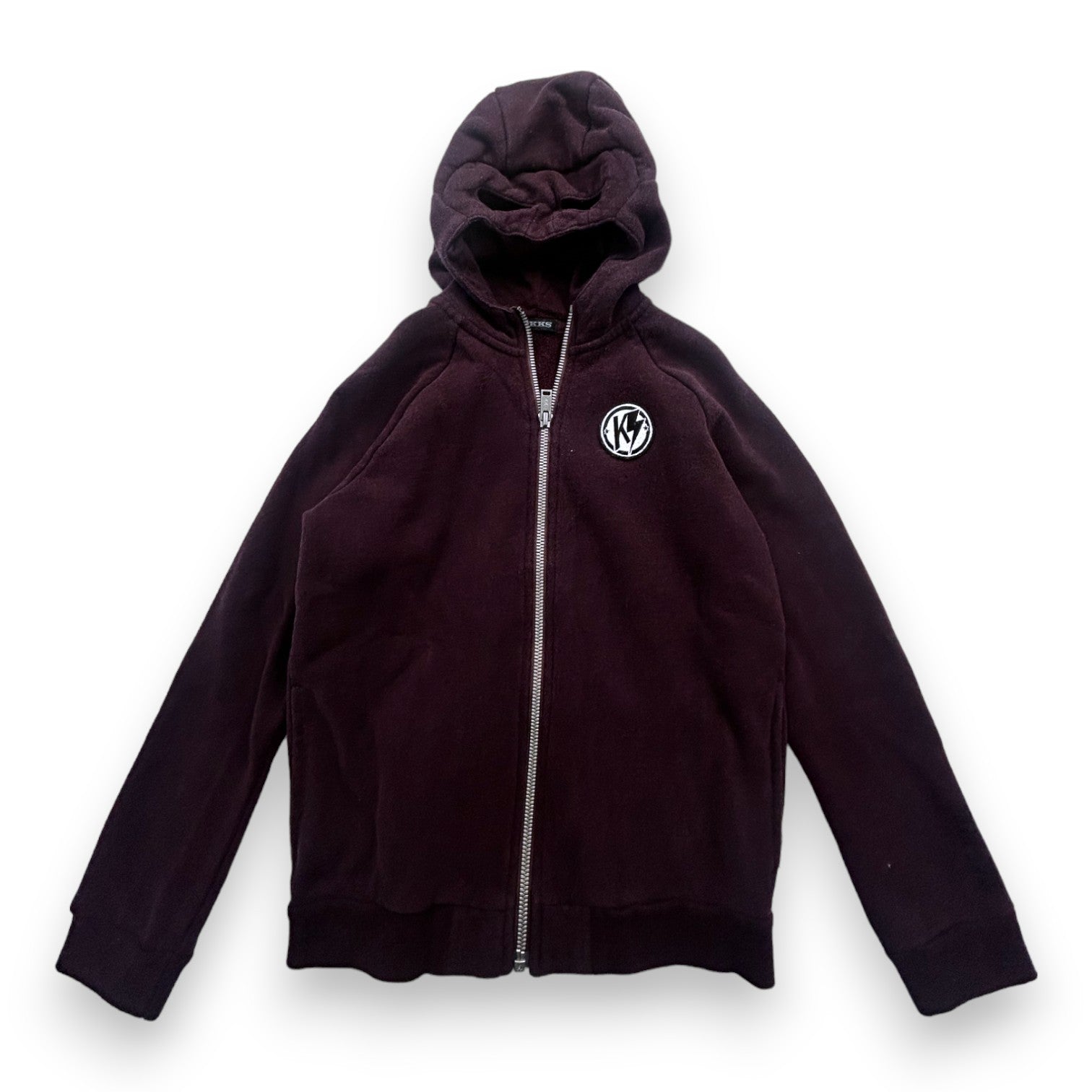 IKKS - Veste à zip bordeaux - 8 ans
