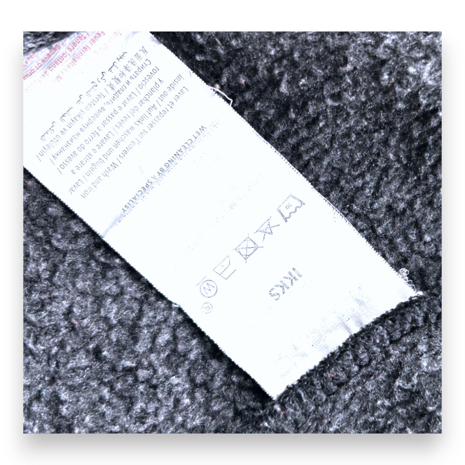 IKKS - Grey bomber jacket with black collar - 6 years