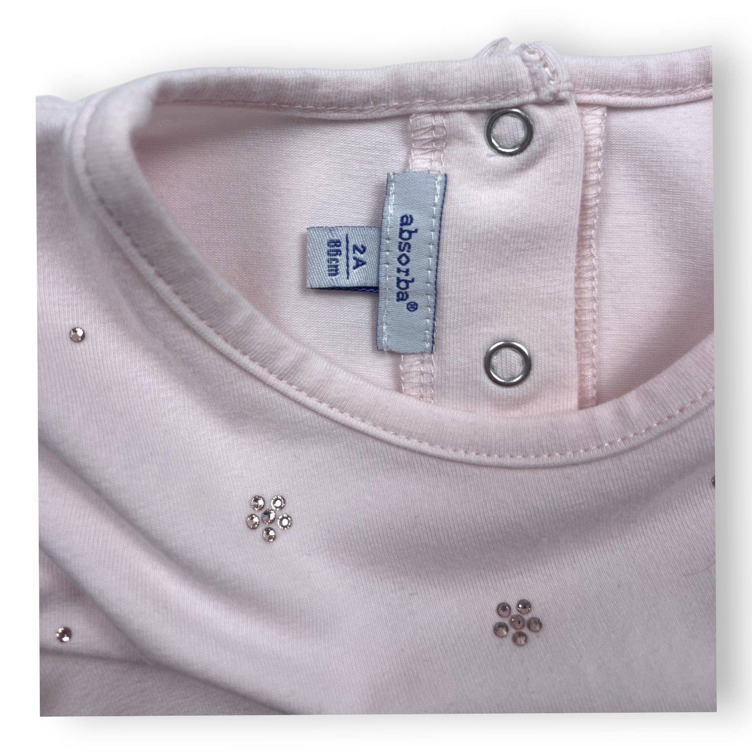 ABSORBA - Robe rose bi-matière tulle - 2 ans