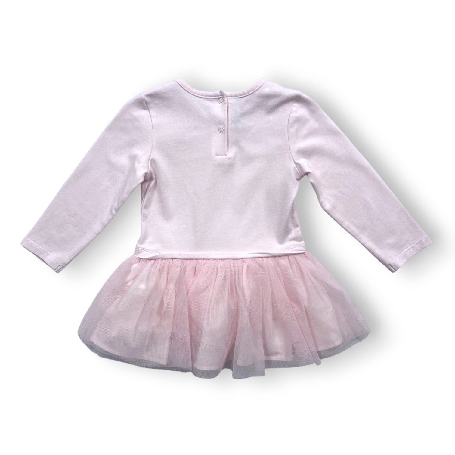 ABSORBA - Robe rose bi-matière tulle - 2 ans