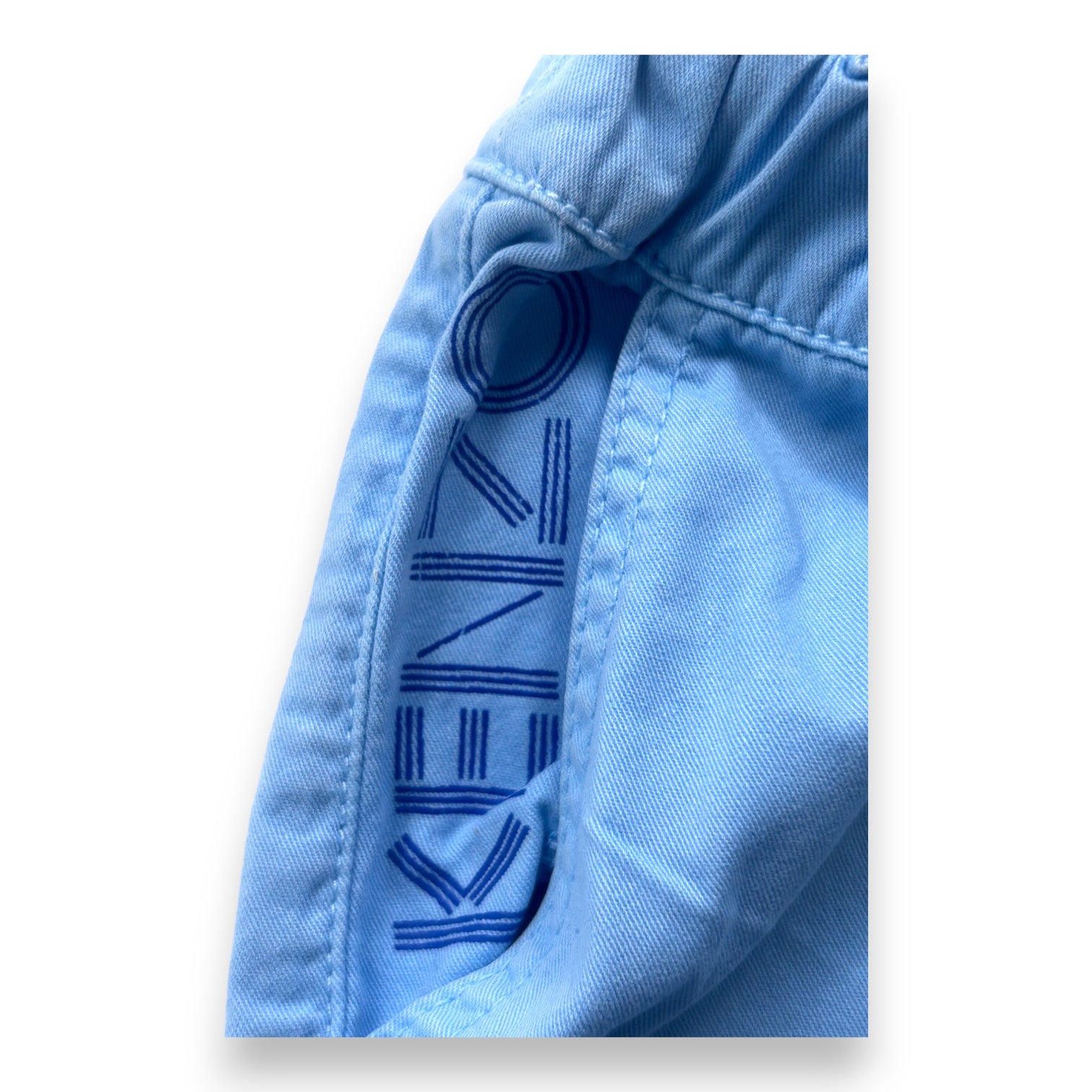 KENZO - Short bleu clair - 2 ans