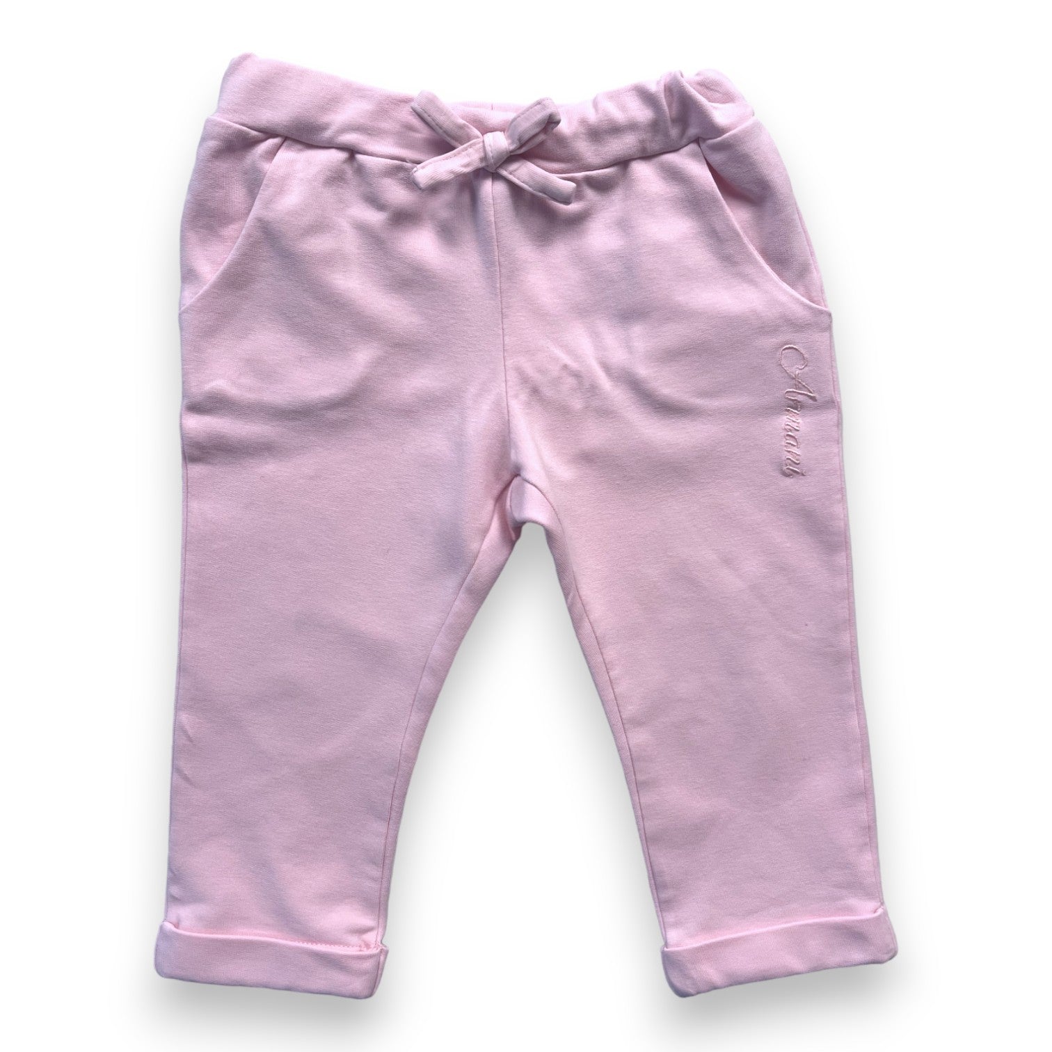ARMANI - Pantalon rose - 12 mois