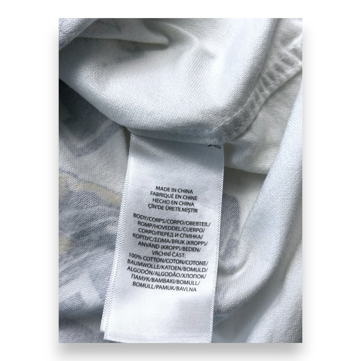 RALPH LAUREN - Chemise blanche imprimée - 3 ans