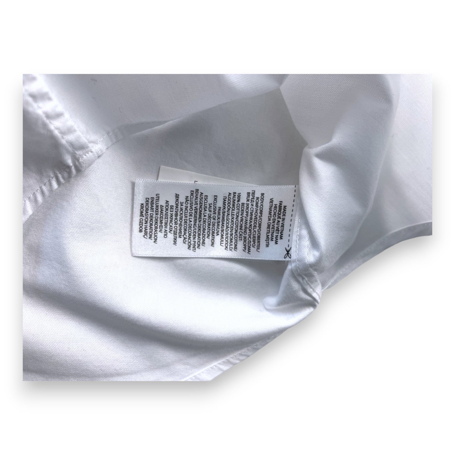 RALPH LAUREN - Klassisches weißes Hemd - 9 Monate