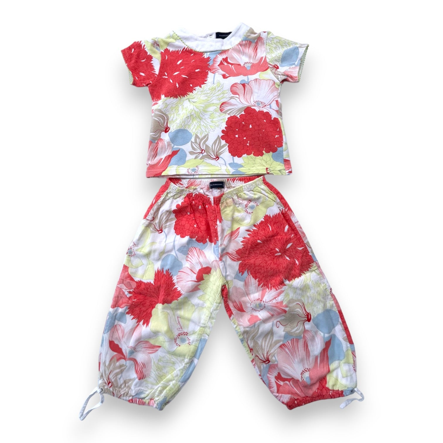 BURBERRY - Ensemble fleuri - 3 ans