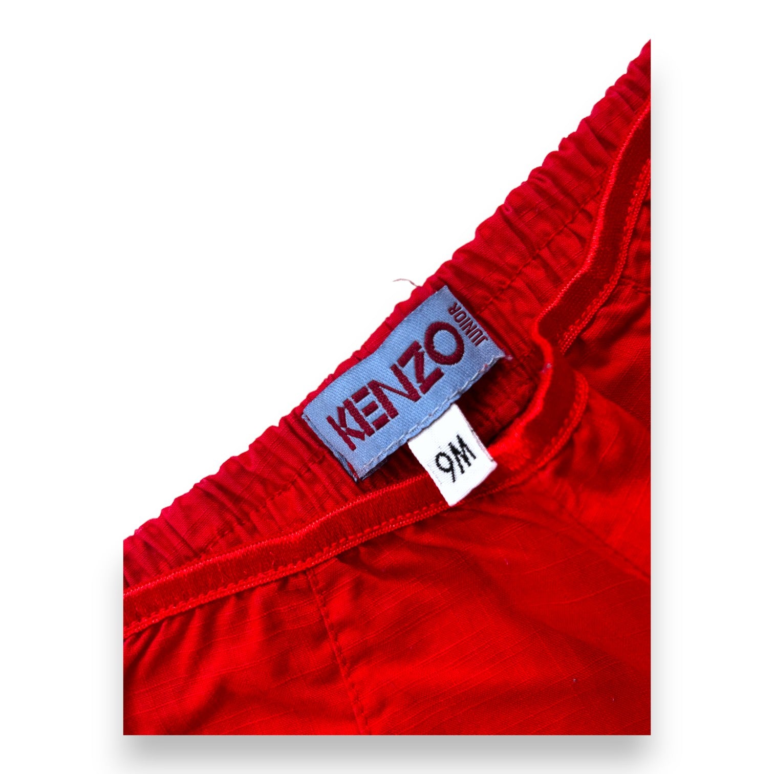 KENZO - Red flowing pants - 9 months