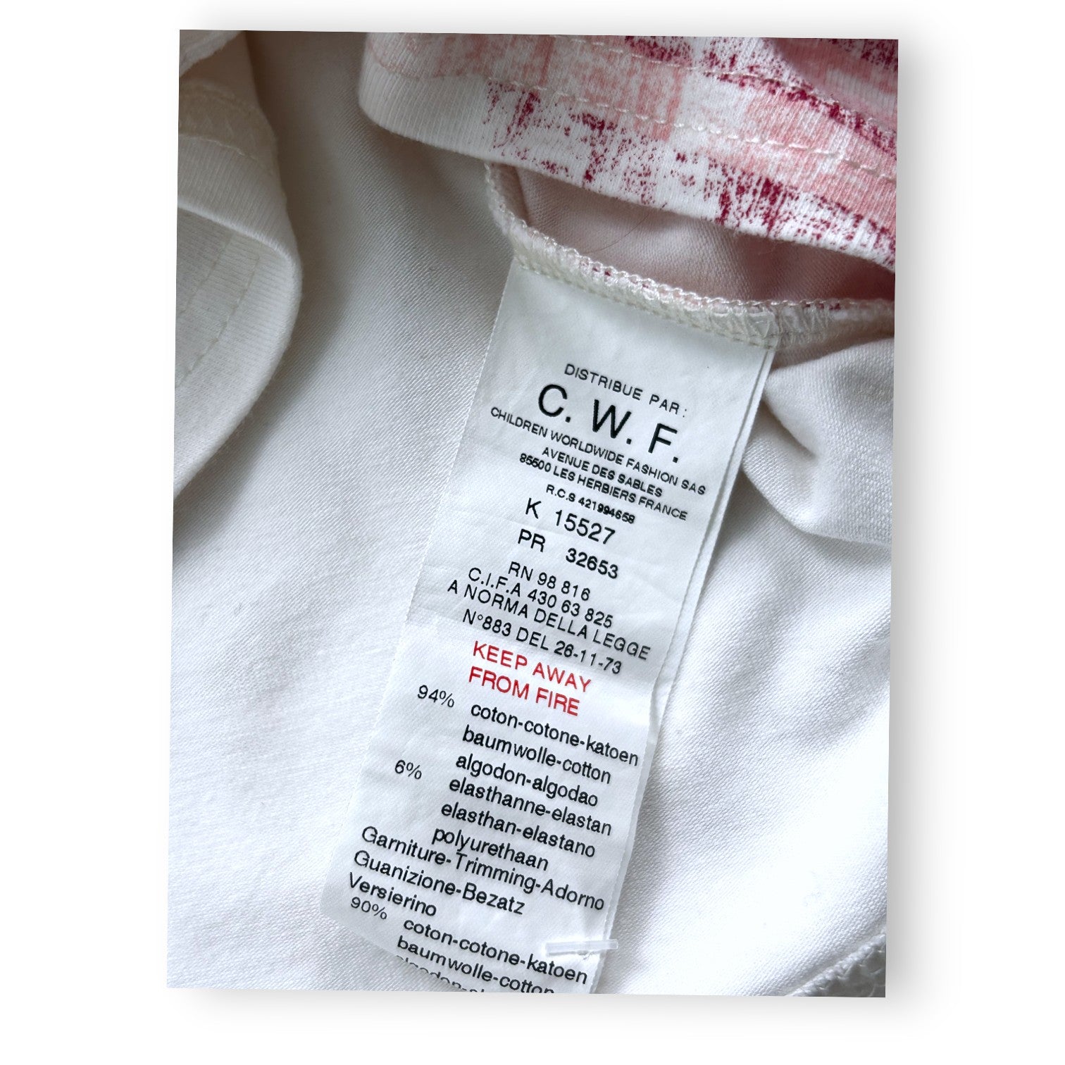 KENZO - Powder pink shirt with worn effect - 4 years