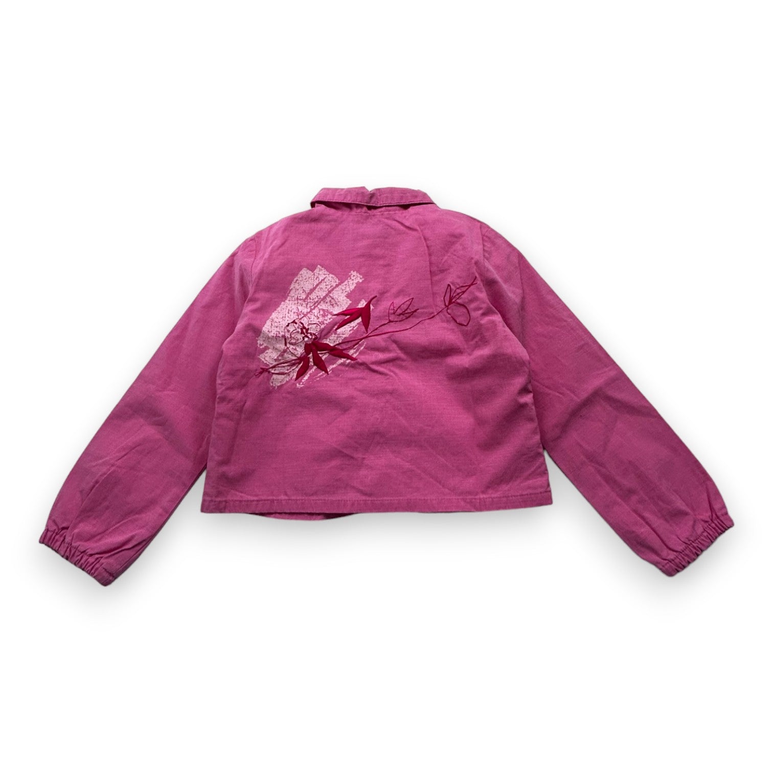 KENZO - Chemiser à volant rose - 4 ans