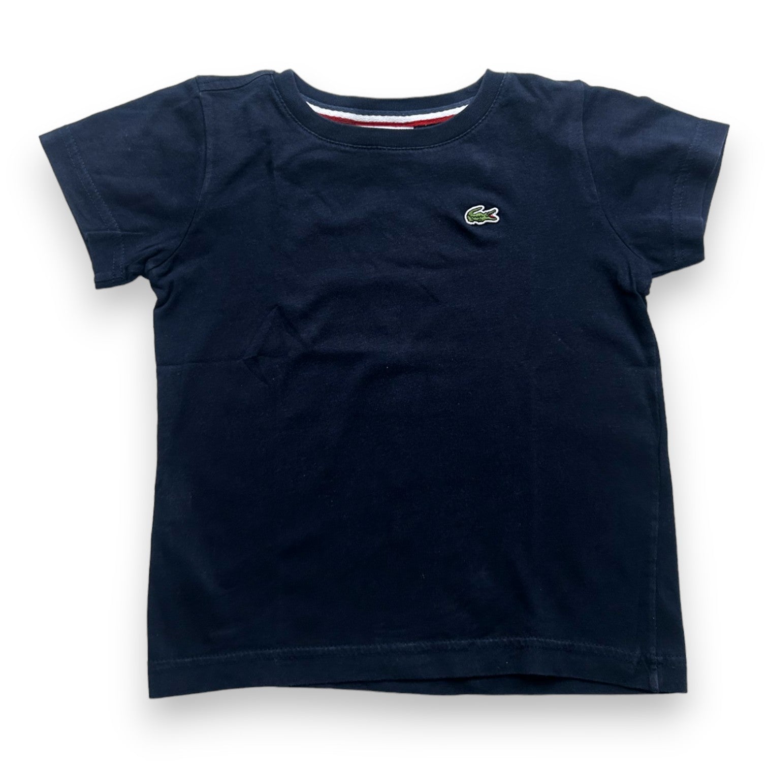 LACOSTE - T-shirt bleu - 2 ans