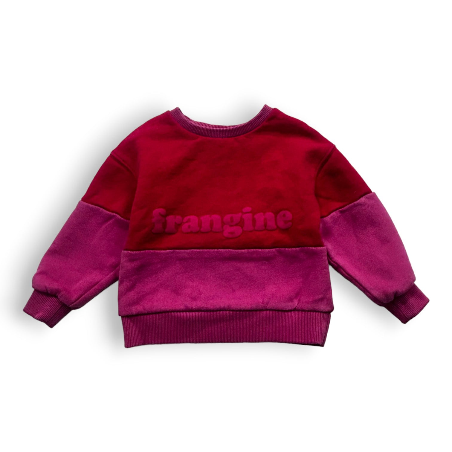 FRANGIN FRANGINE - Pull rose tie and dye - 2 ans