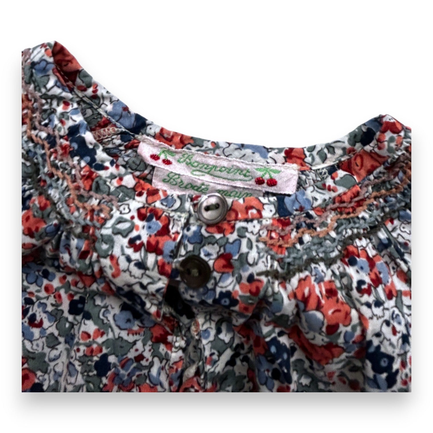 BONPOINT - Blouse large fleurie - 6 mois