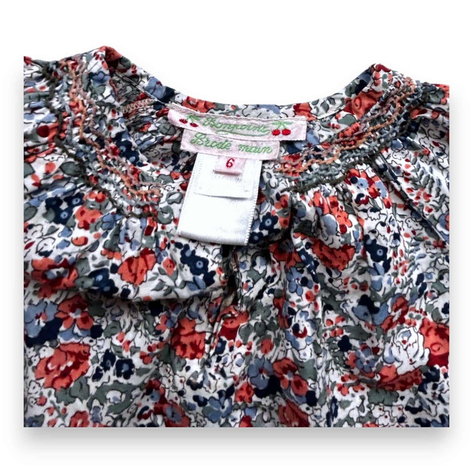 BONPOINT - Blouse large fleurie - 6 mois