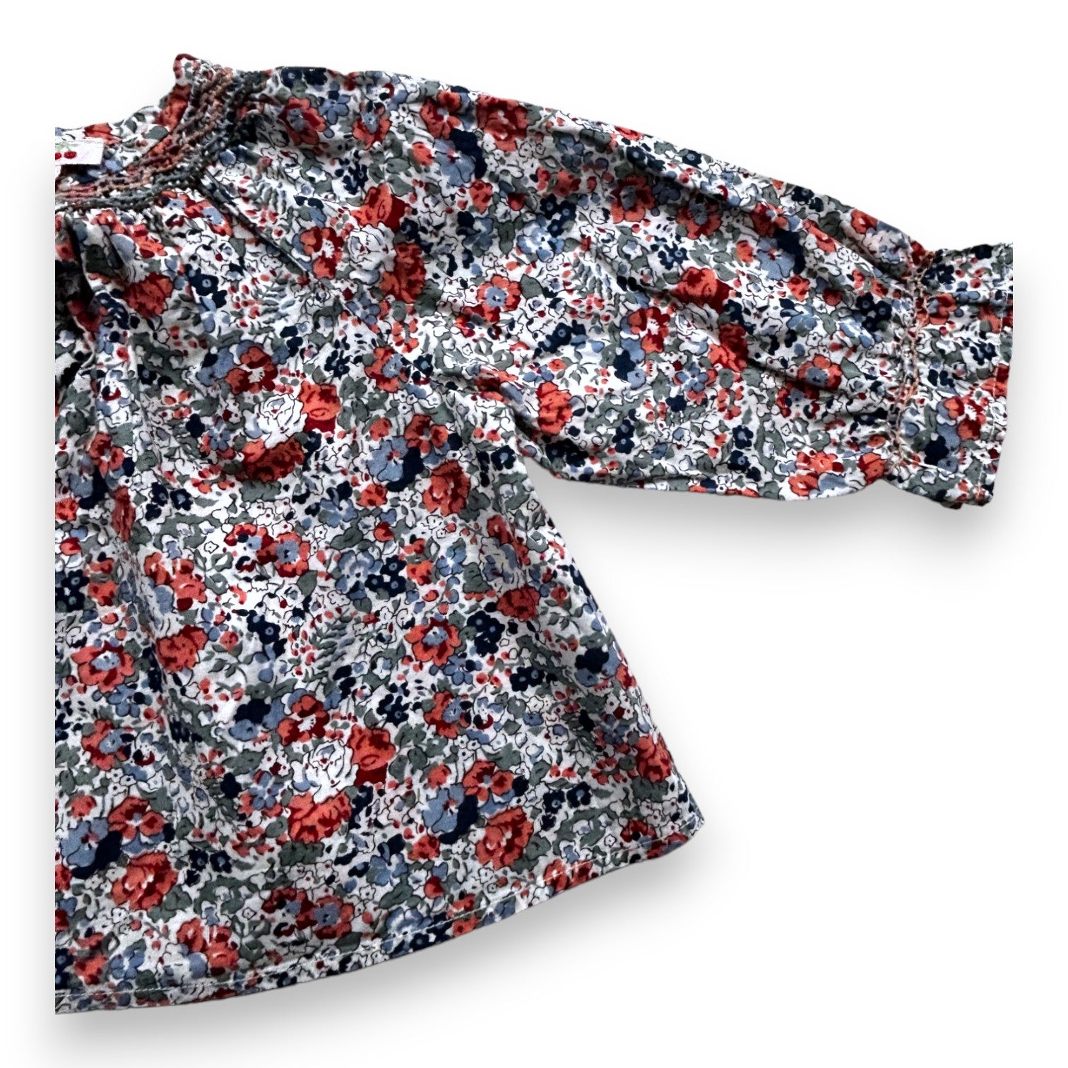 BONPOINT - Blouse large fleurie - 6 mois
