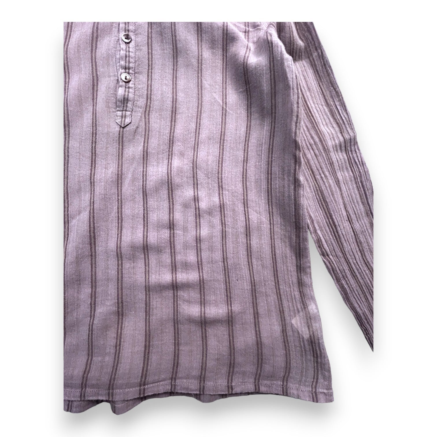 BONPOINT - Blouse fluide rose à rayures - 8 ans