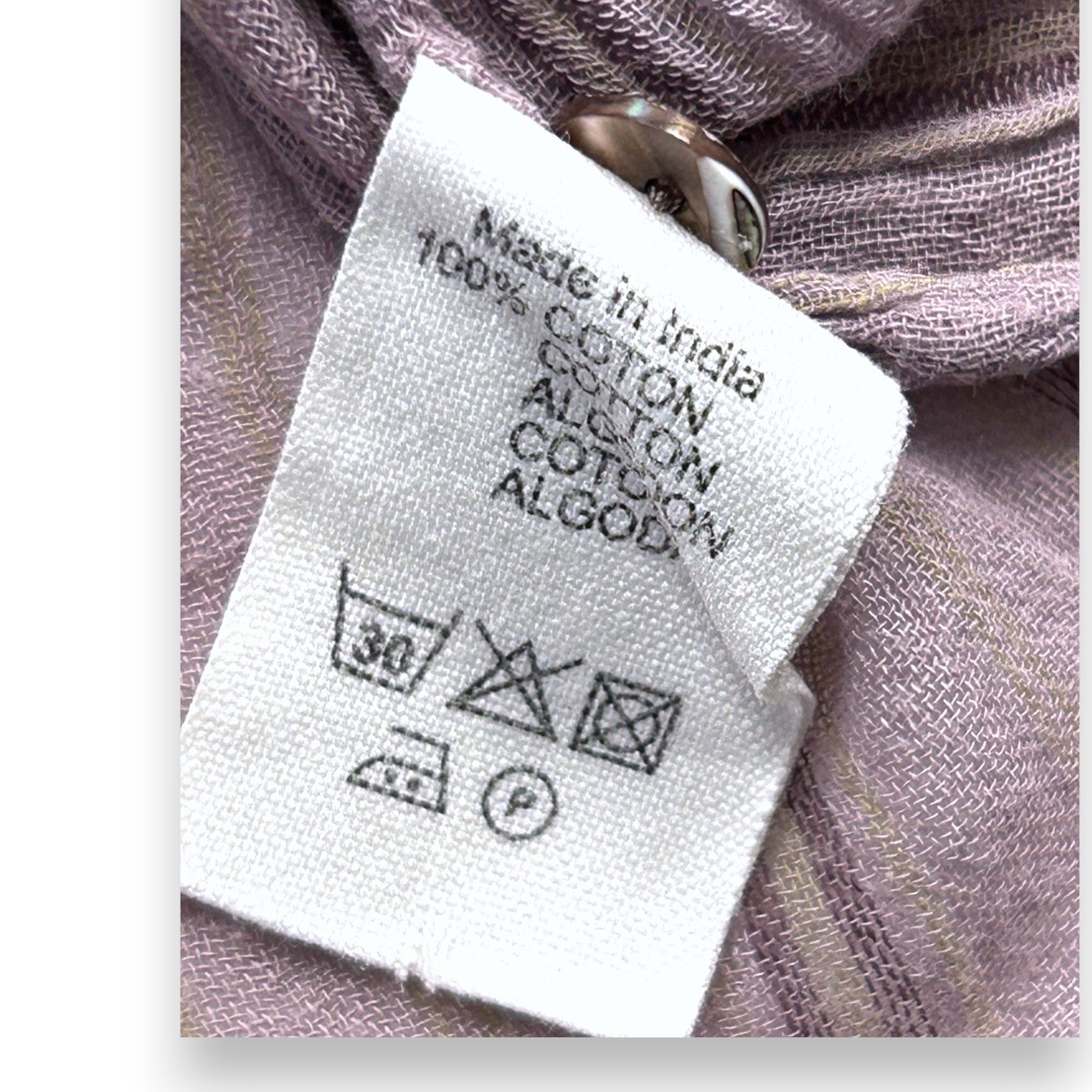 BONPOINT - Flowing pink striped blouse - 8 years