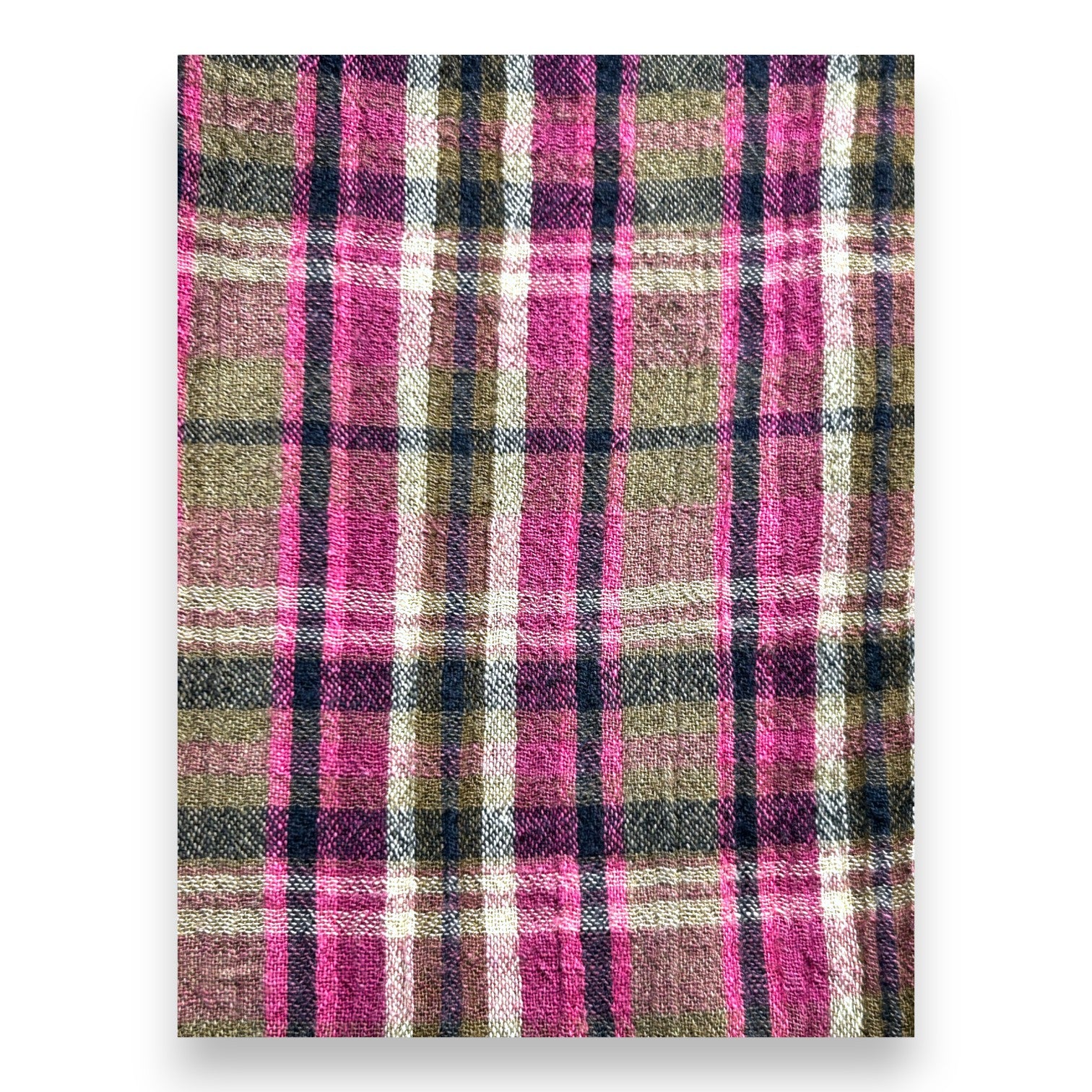 BONPOINT - Pink checked shirt - 4 years