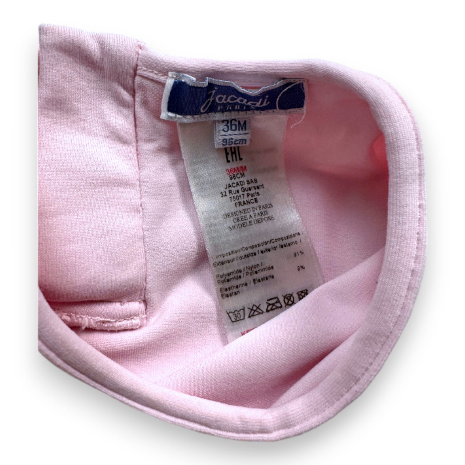 JACADI - Pink swimsuit set - 3 years