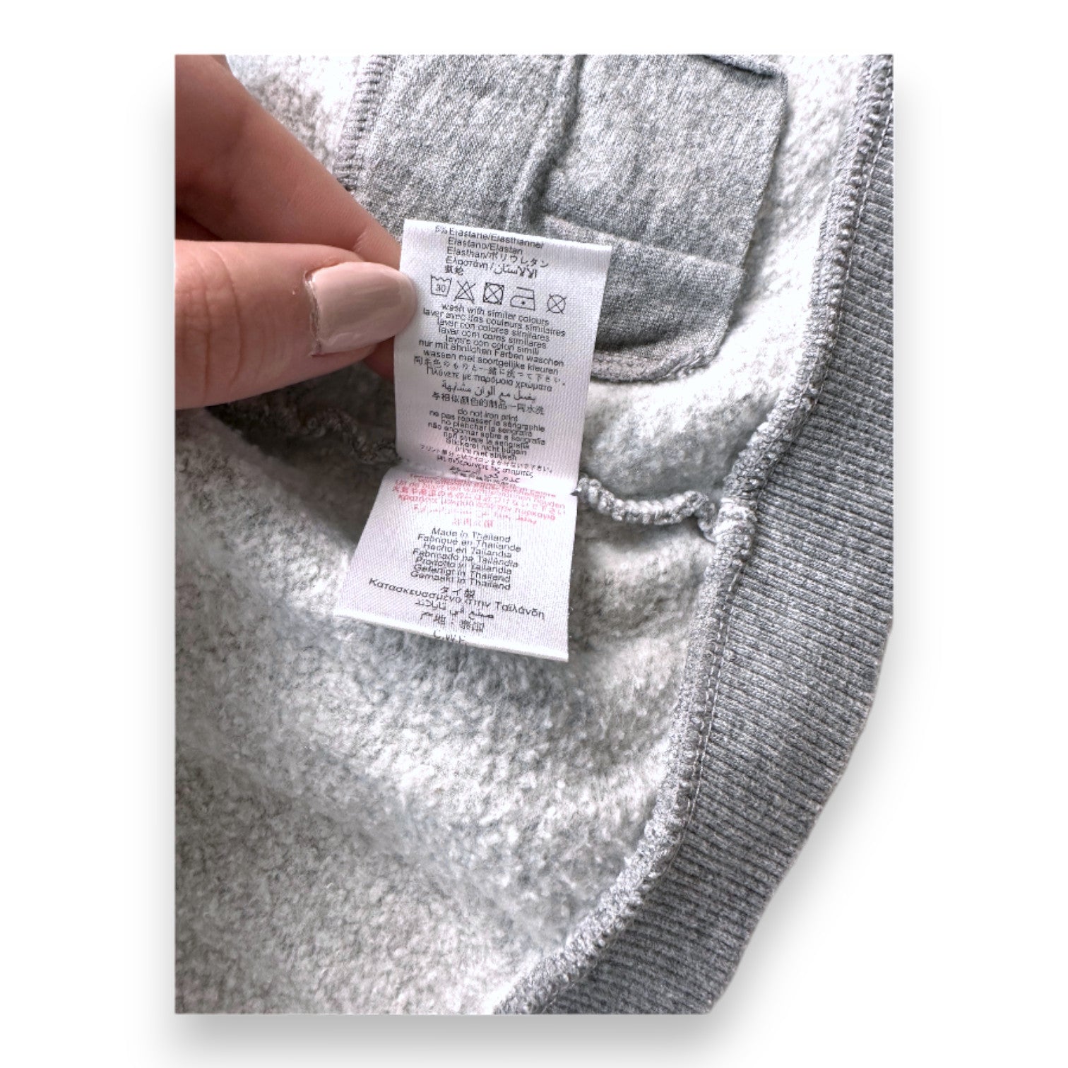 CHLOE - Gray zip-up hooded sweatshirt - 2 years