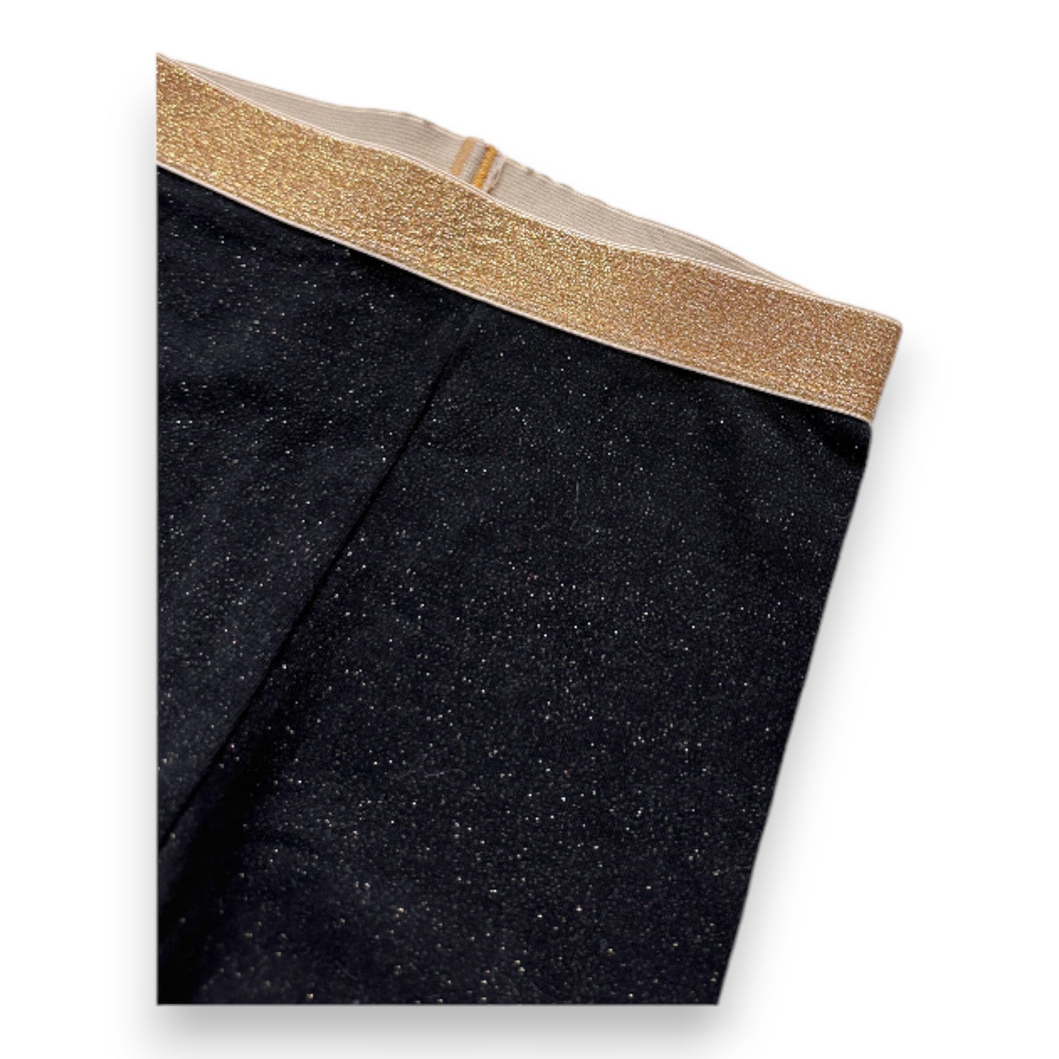 PETIT BATEAU - Graue und goldene Leggings - 4 Jahre