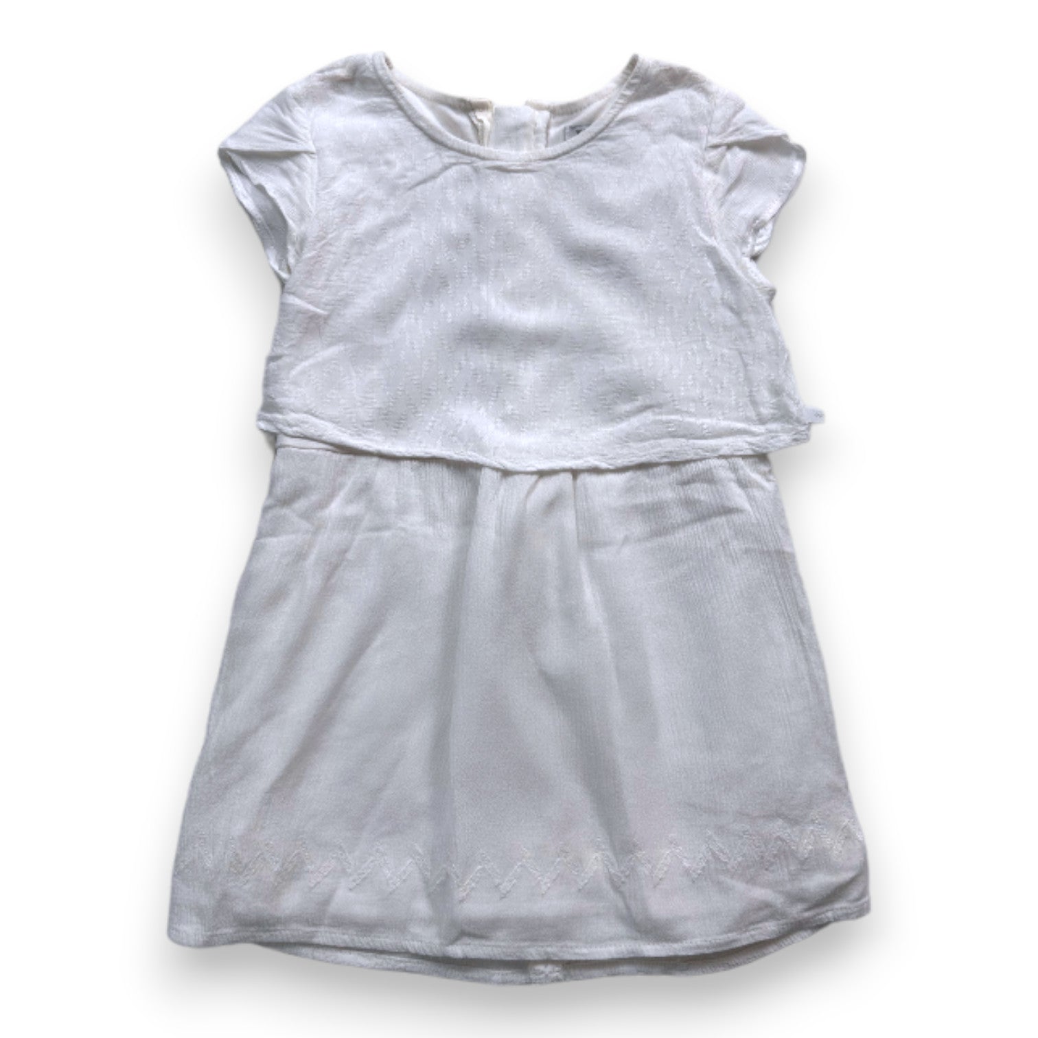 IKKS - Weißes leichtes Kleid - 3 Jahre