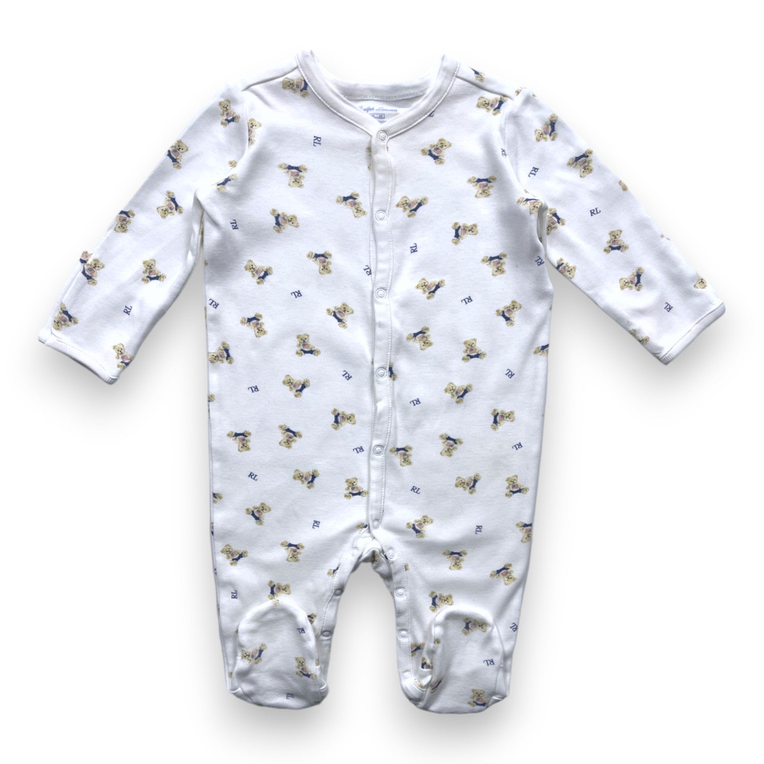 RALPH LAUREN - Teddy Bears patterned bodysuit - 3 months