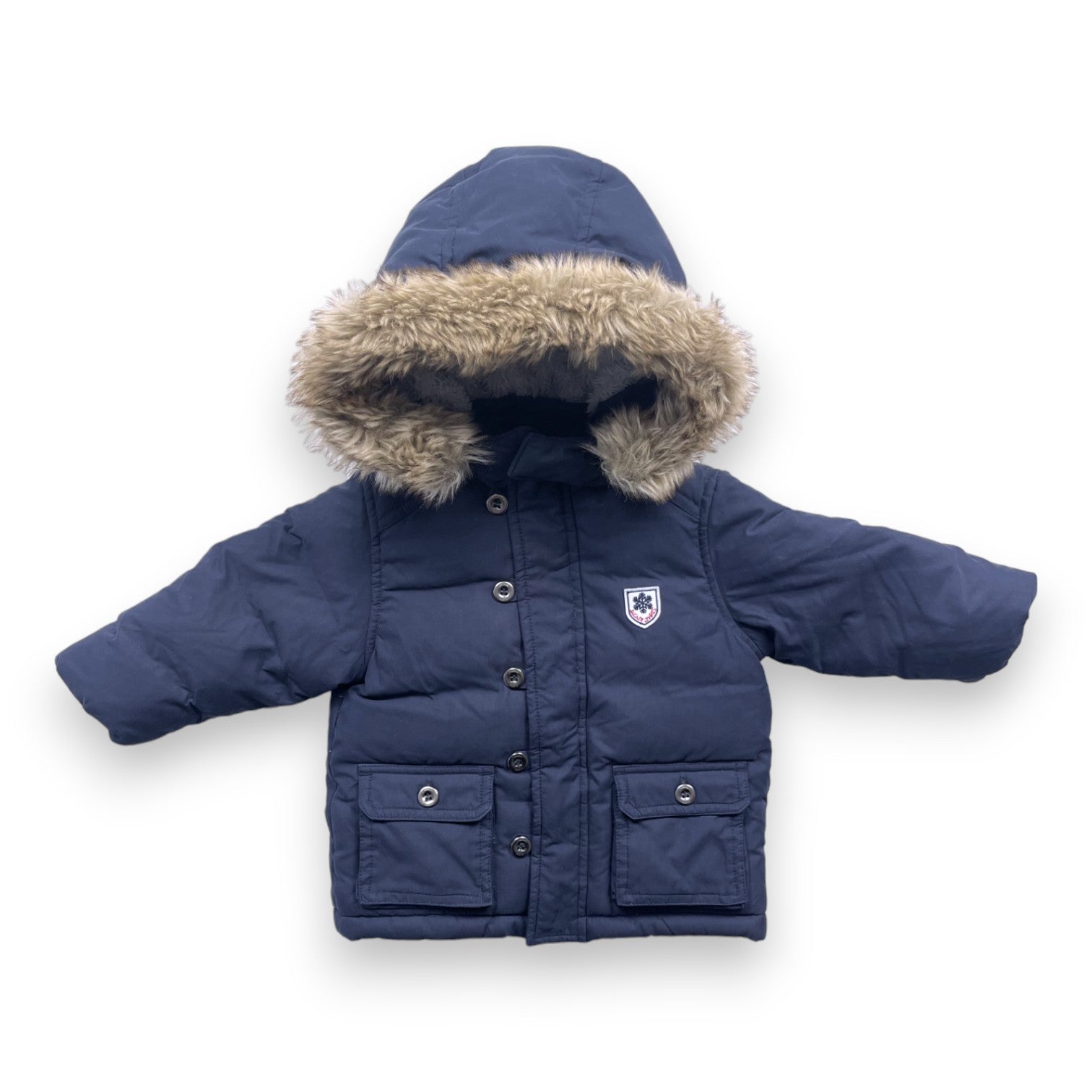 JACADI - Navy blue parka - 12 months