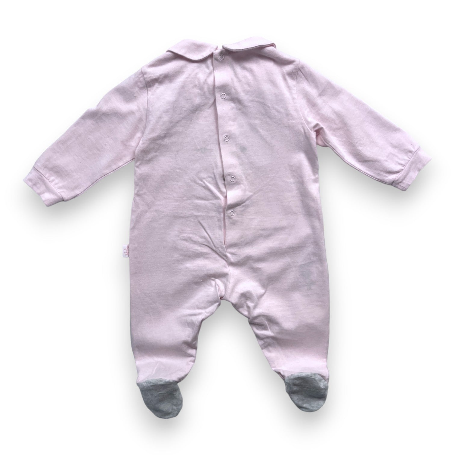 IL GUFO - Pink pajamas - 6 months