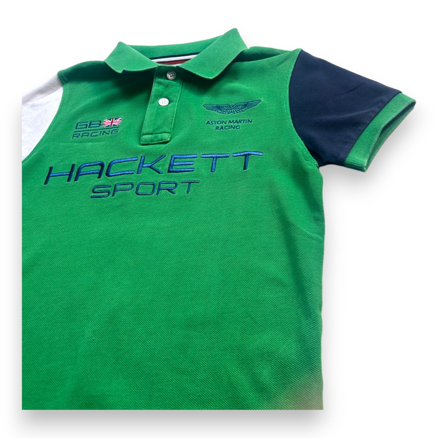 HACKETT - Polo vert - 7/8 ans