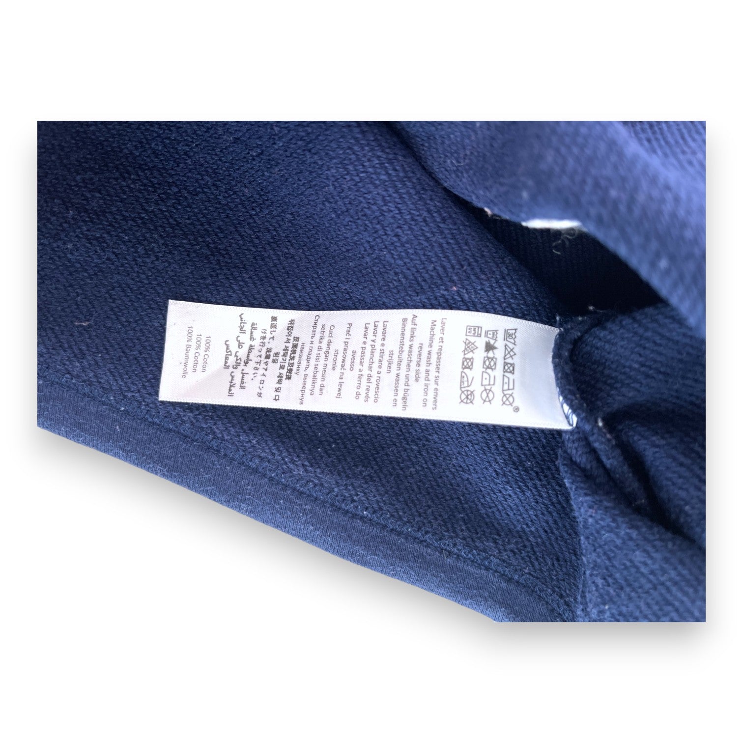 PETIT BOAT - Navy blue "Petit Boat family" sweatshirt - 2 years