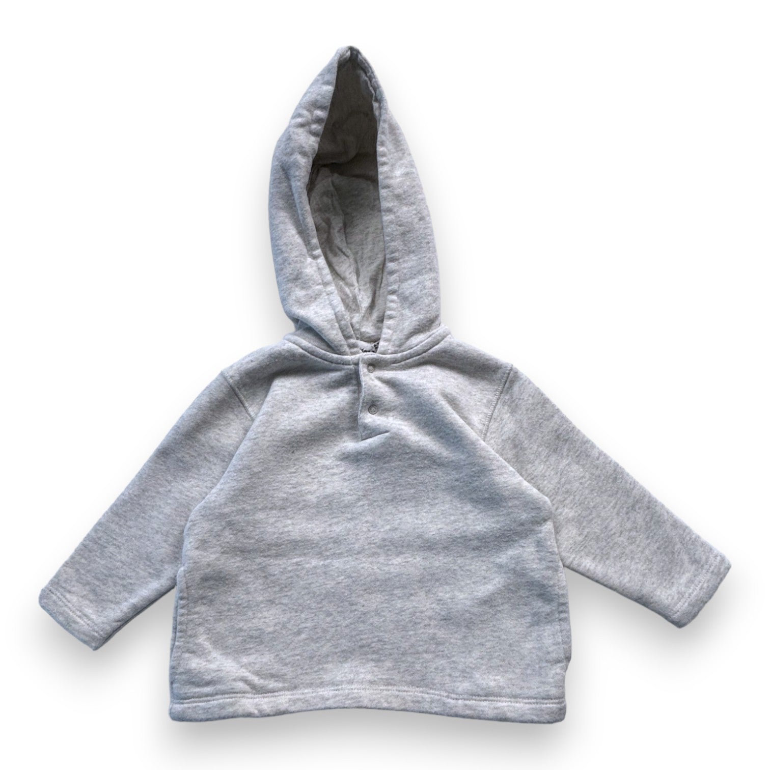 BONPOINT - Pull beige à capuche - 12 mois