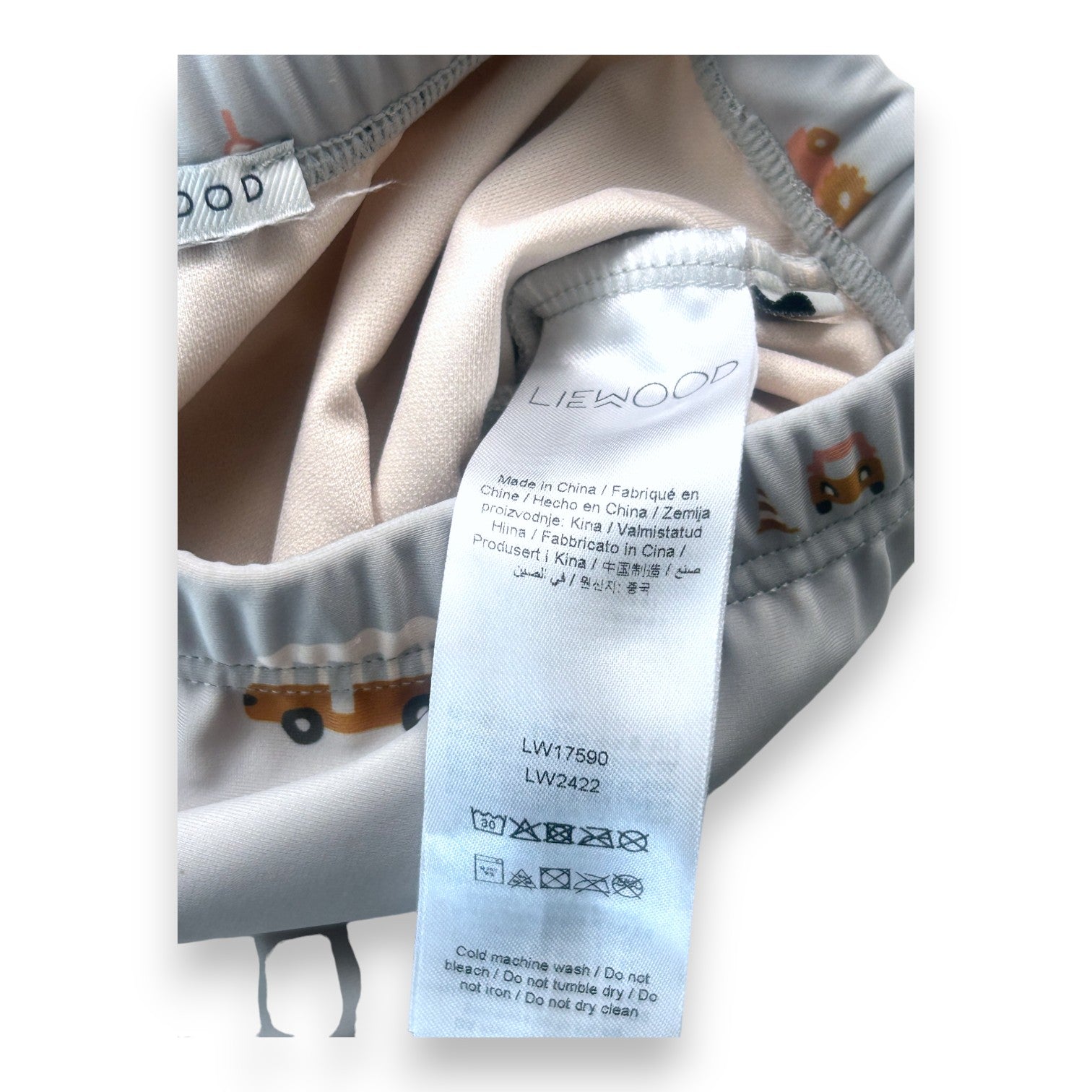 LIEWOOD - Vehicle print swimsuit set - 1 year