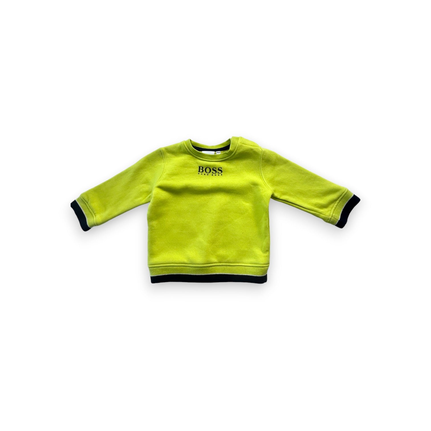 HUGO BOSS - T-shirt à manches longues imprimé logo - 12 mois