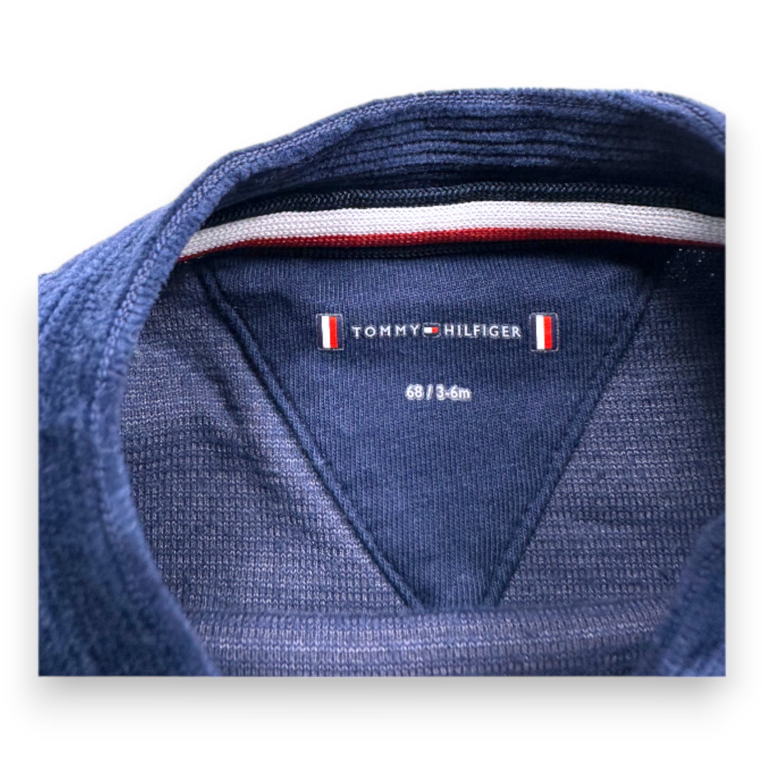 TOMMY HILFIGER - Ensemble de pyjama bleu marine - 3 mois