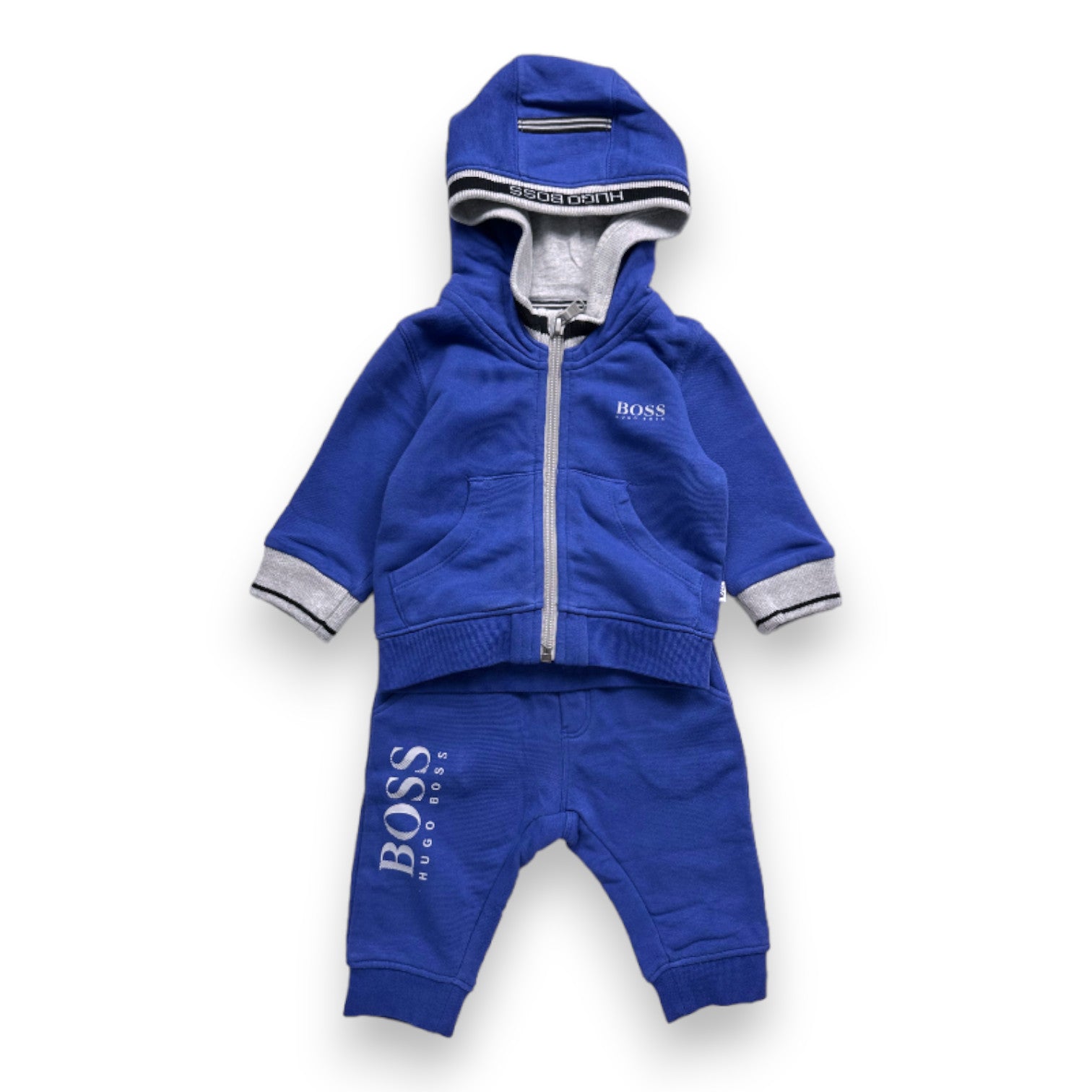 HUGO BOSS - Ensemble de jogging bleu - 6 mois