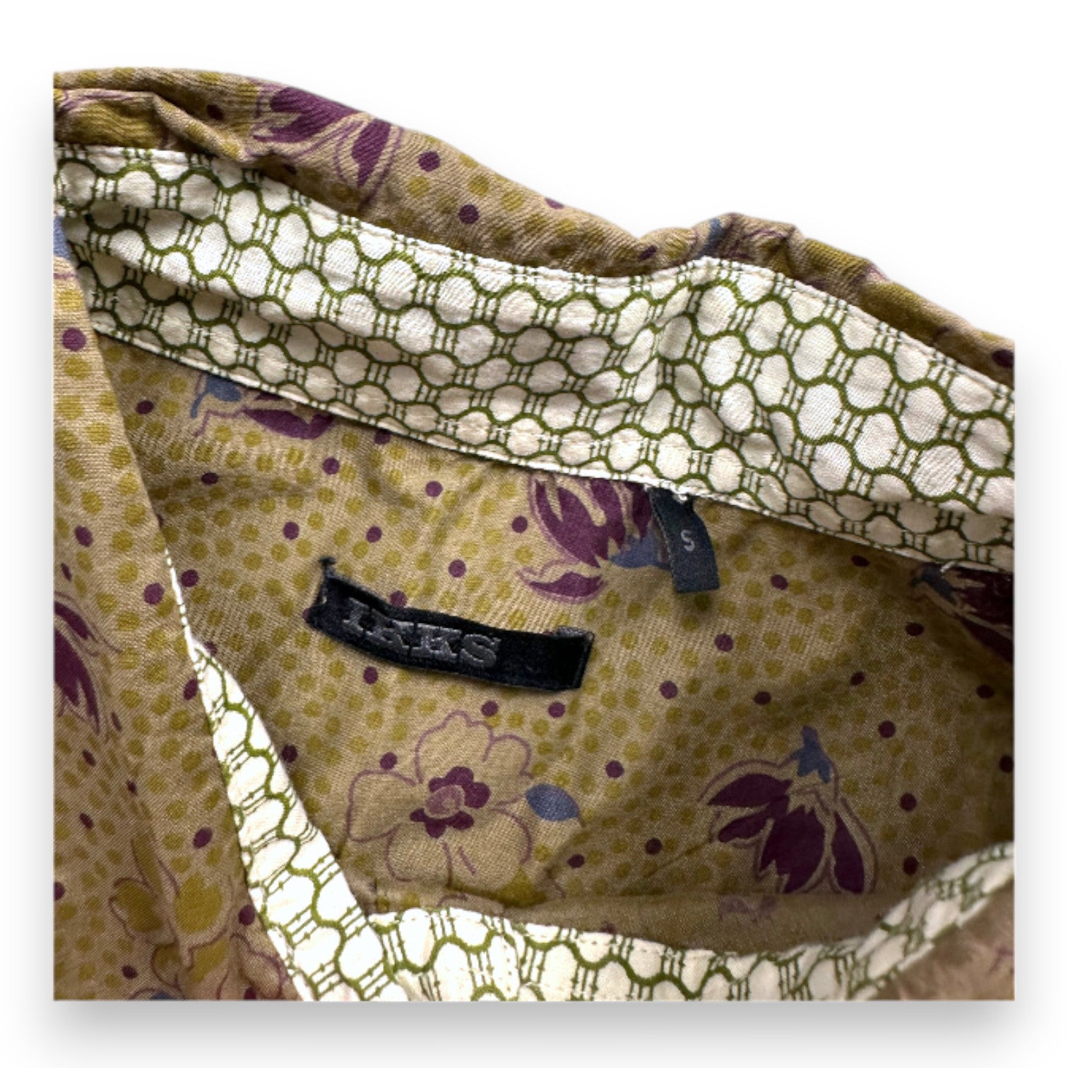 IKKS - Green shirt with prints - 16 years