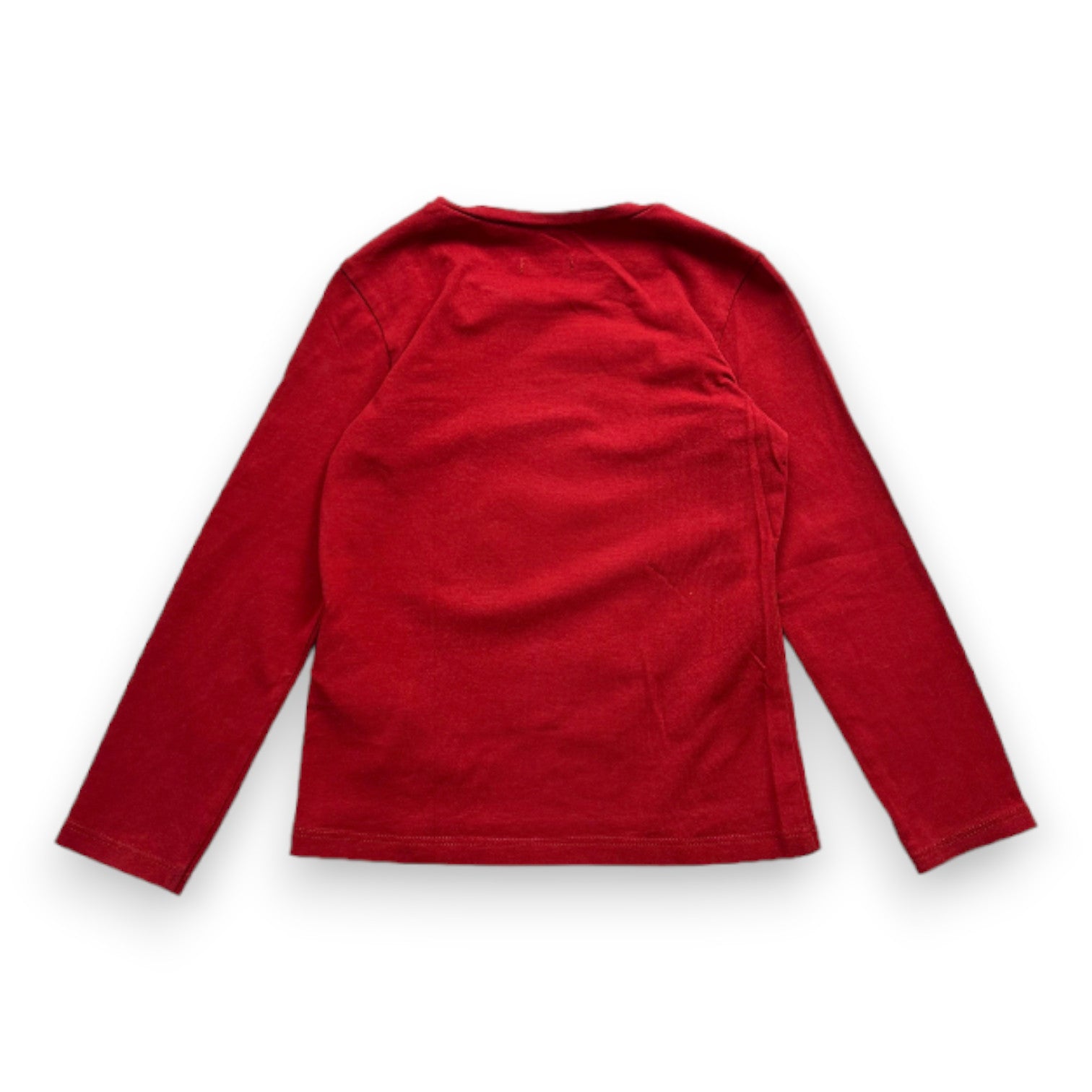 IKKS - T-shirt rouge avec imprimé à manches longues - 4 ans