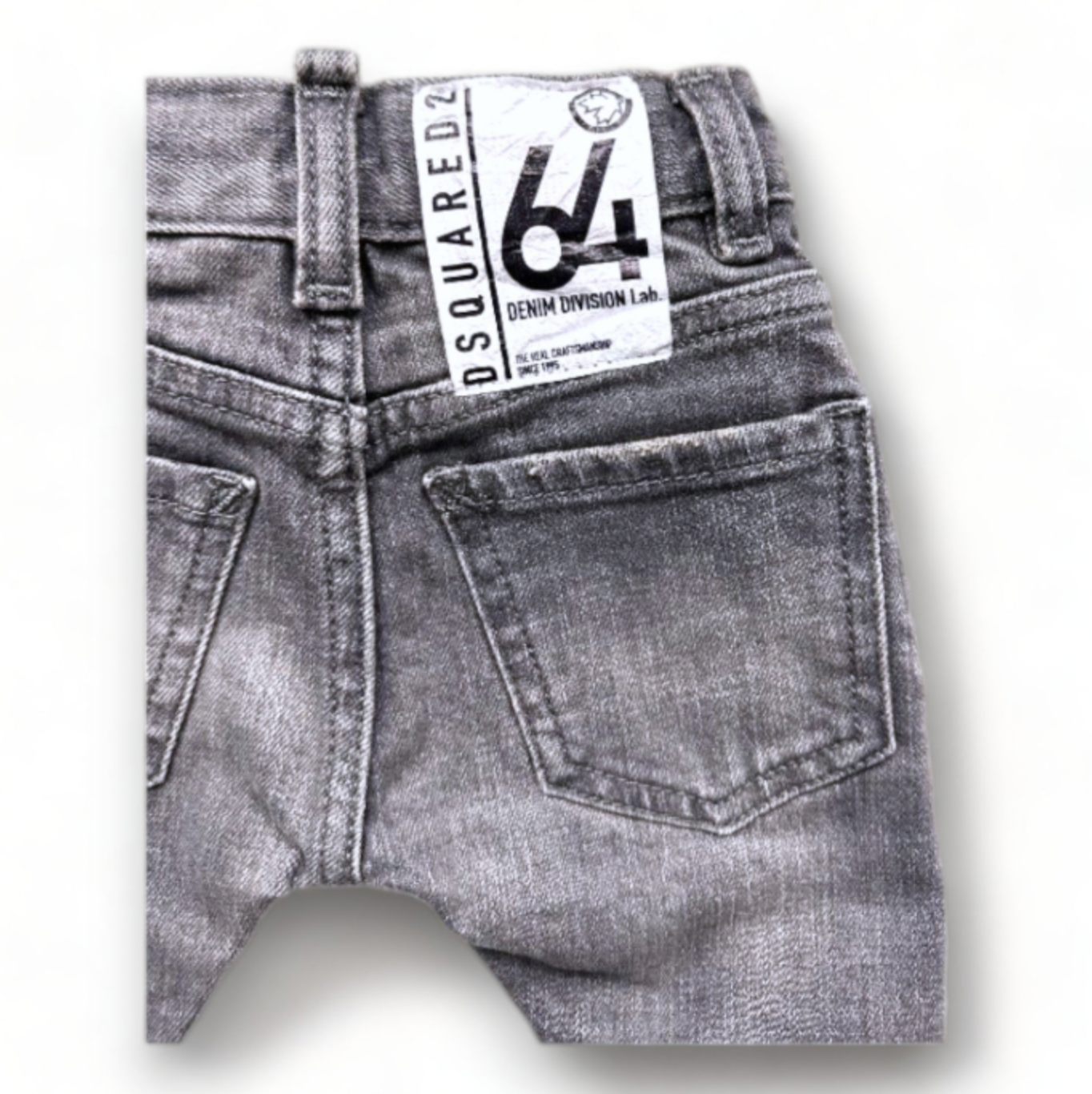 DSQUARED2 - Pantalon en jean gris neuf - 3 mois