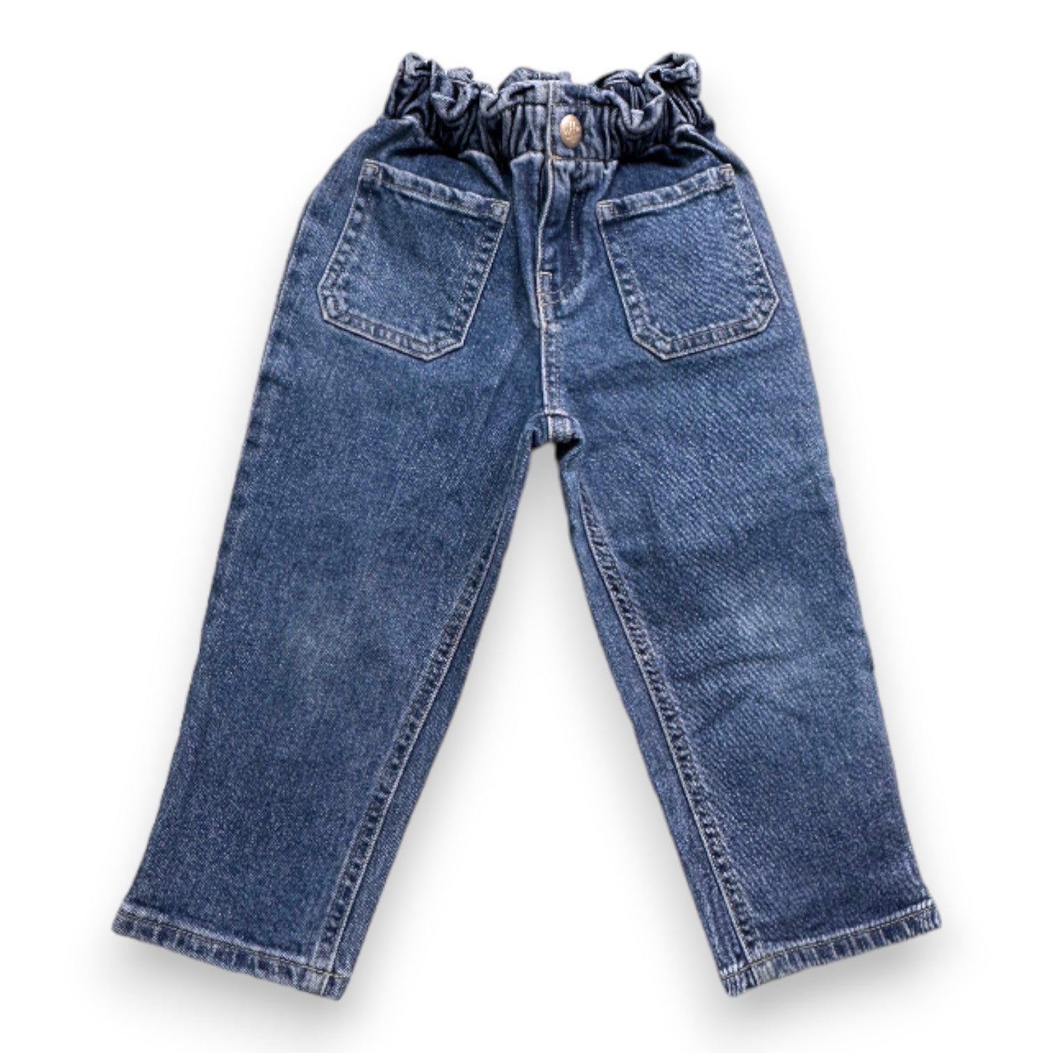 IKKS - Wide blue jeans - 4 years