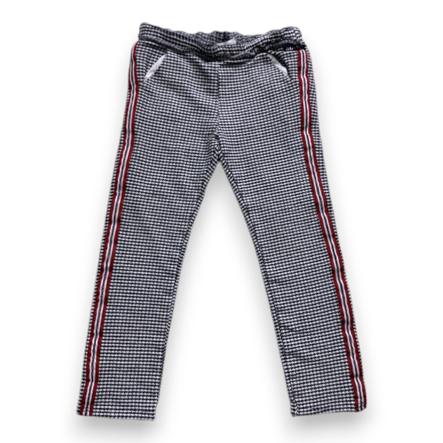 IKKS - Blue and white trousers with red details - 4 years