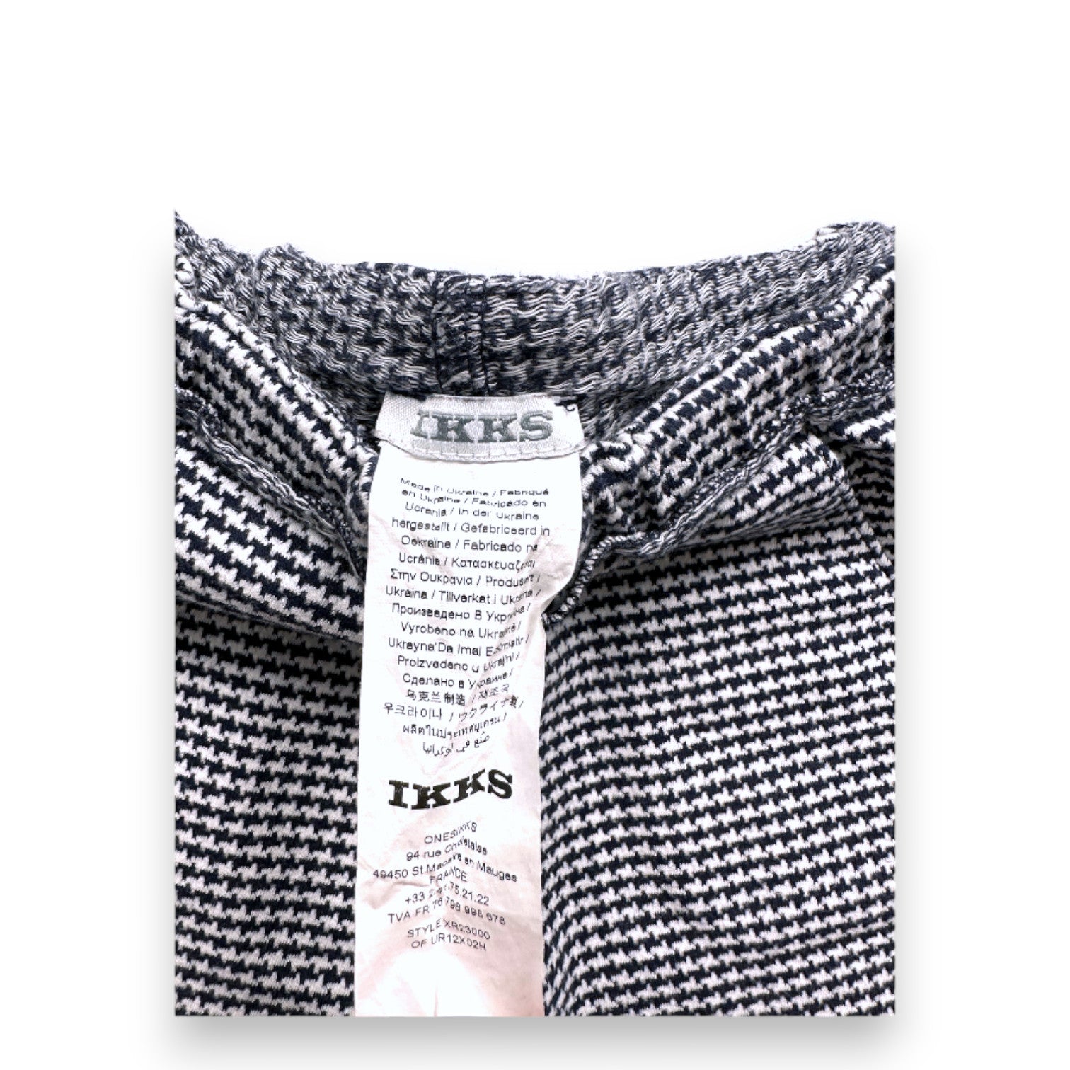 IKKS - Blue and white trousers with red details - 4 years