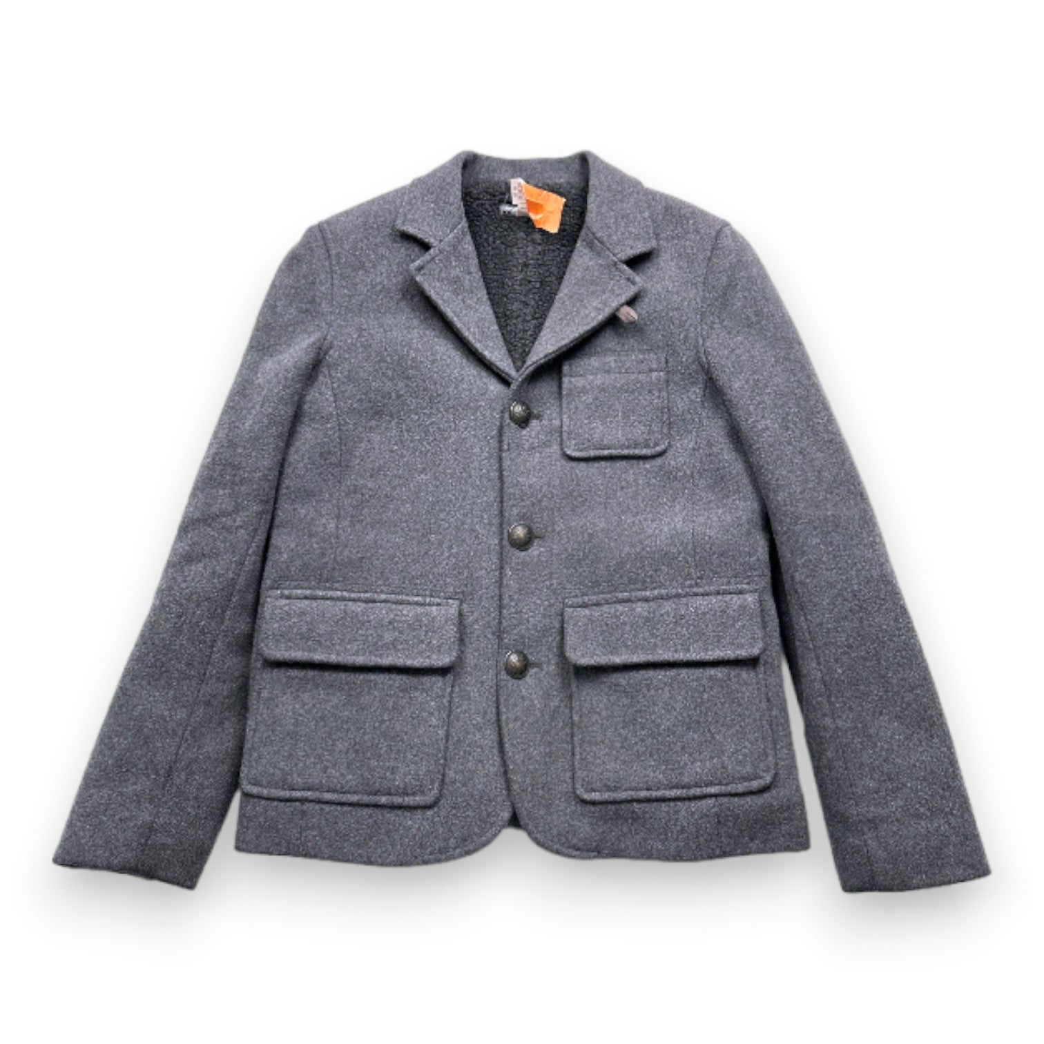 BONPOINT - Manteau gris en laine - 12 ans